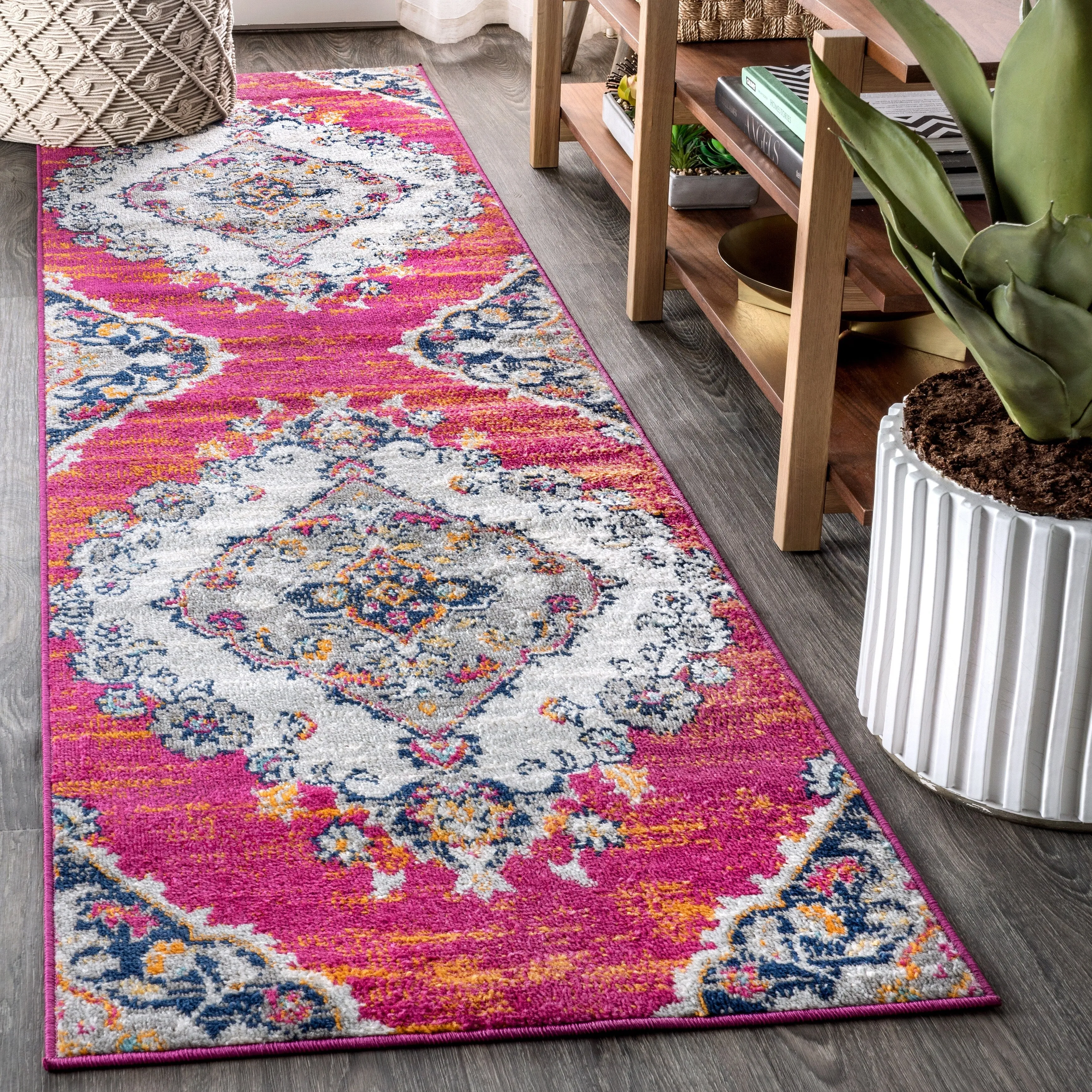 JONATHAN Y Boho FLAIR Medallion Area Rug