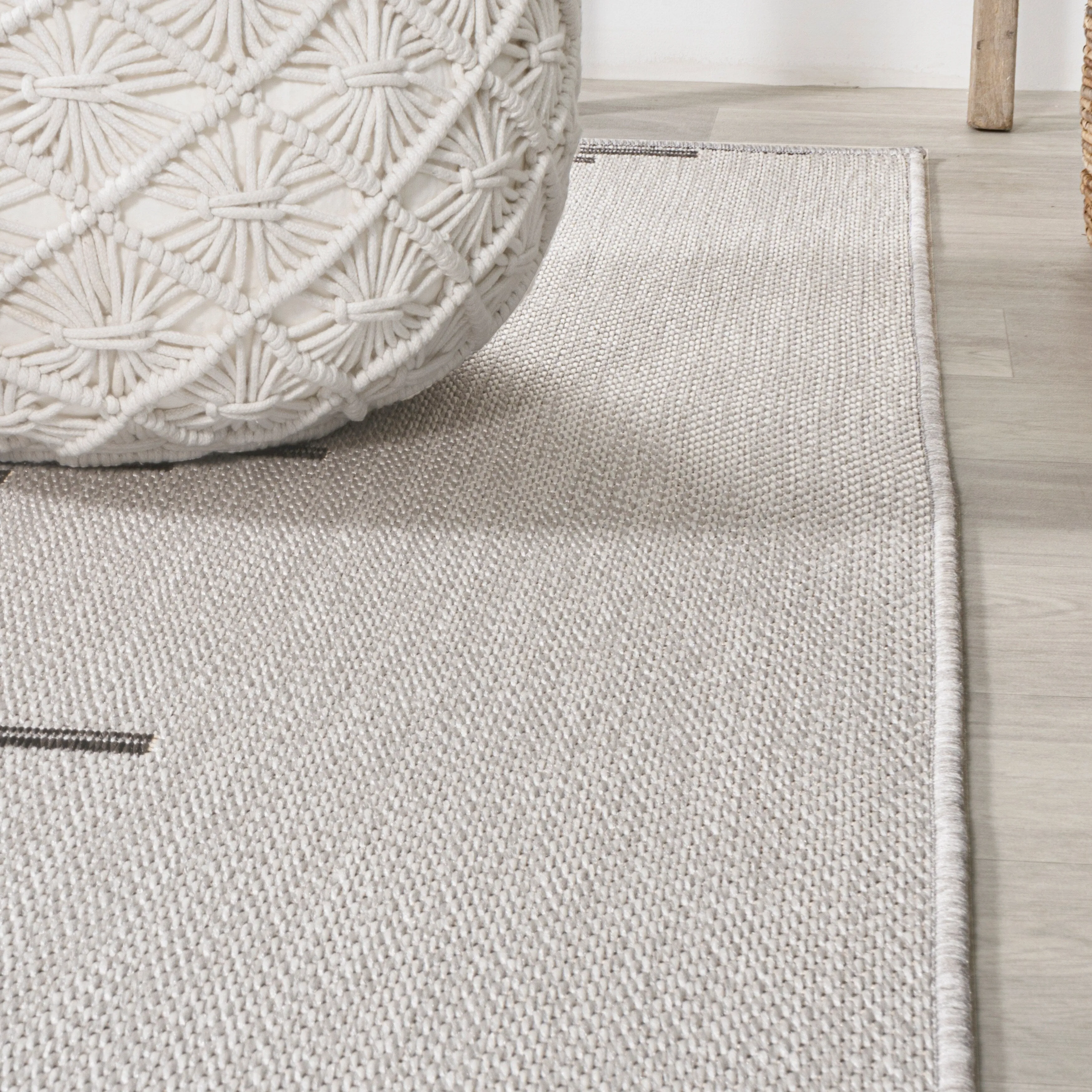 JONATHAN Y Castara Diamond Stripe Indoor/Outdoor Area Rug