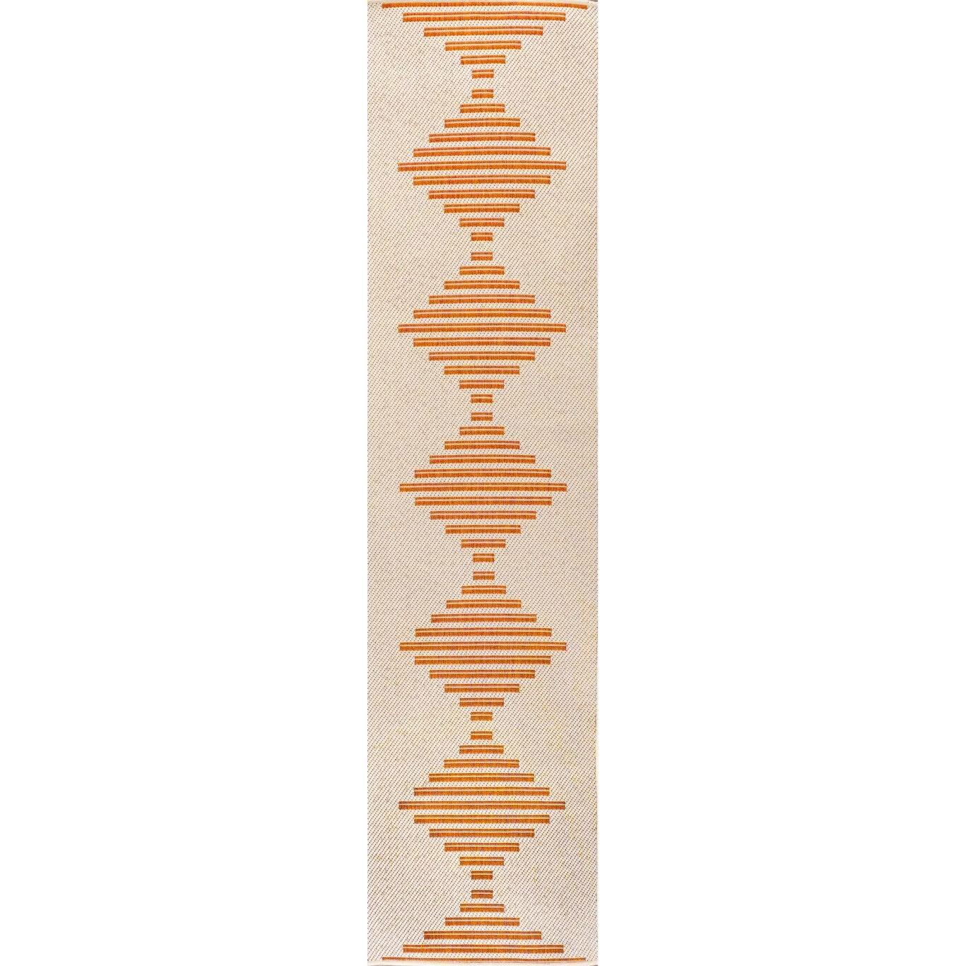 JONATHAN Y Castara Diamond Stripe Indoor/Outdoor Area Rug