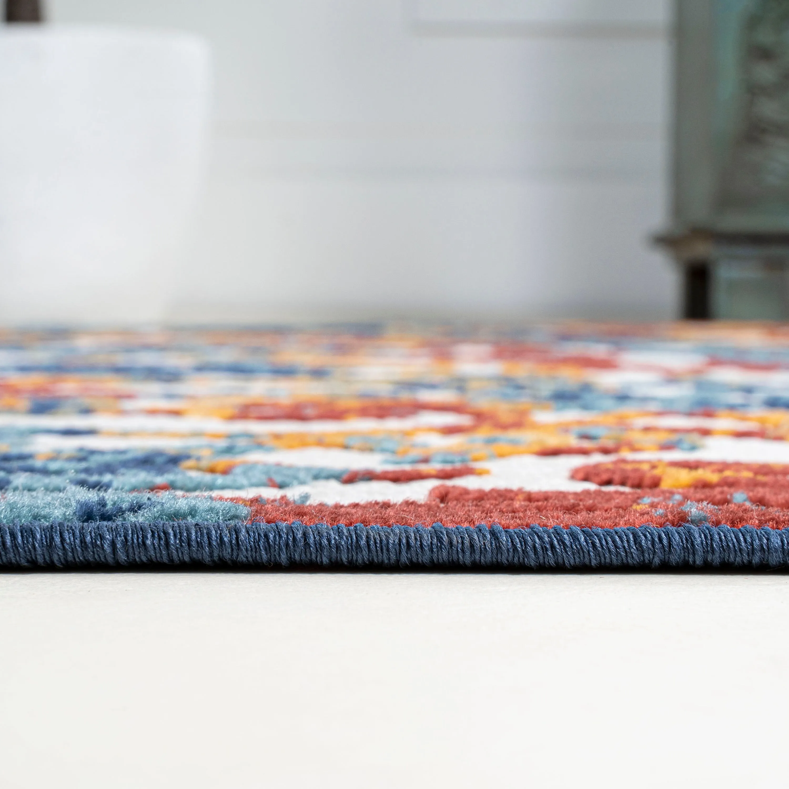JONATHAN Y Cetara Scroll Trellis Indoor/Outdoor Area Rug