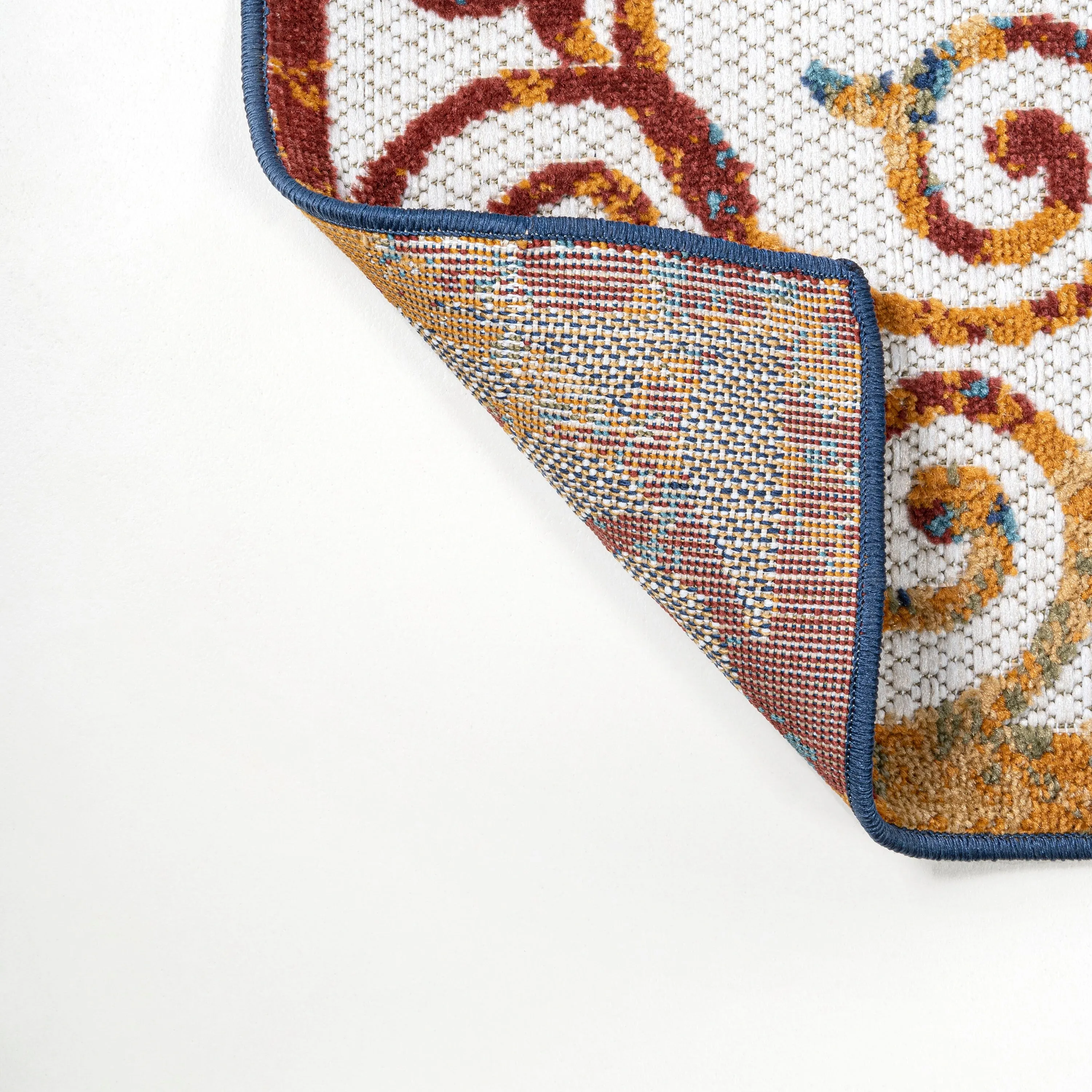 JONATHAN Y Cetara Scroll Trellis Indoor/Outdoor Area Rug