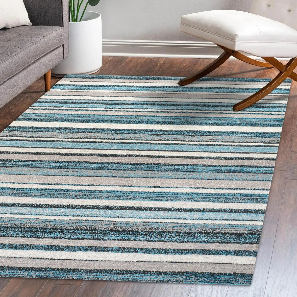 JONATHAN Y Duxbury Modern Botanical Wildflower Area Rug