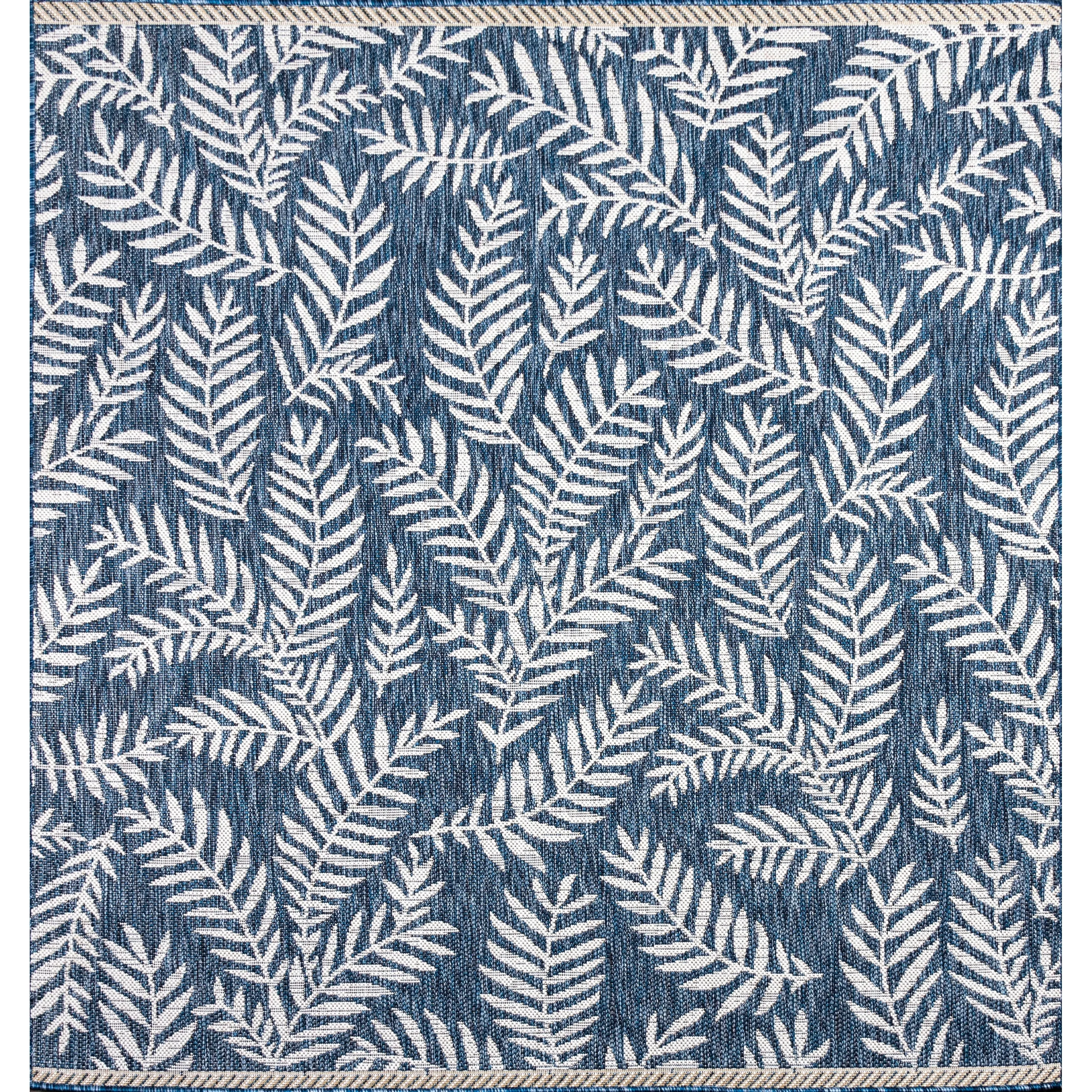 JONATHAN Y Galon Palm Frond Indoor/Outdoor Area Rug