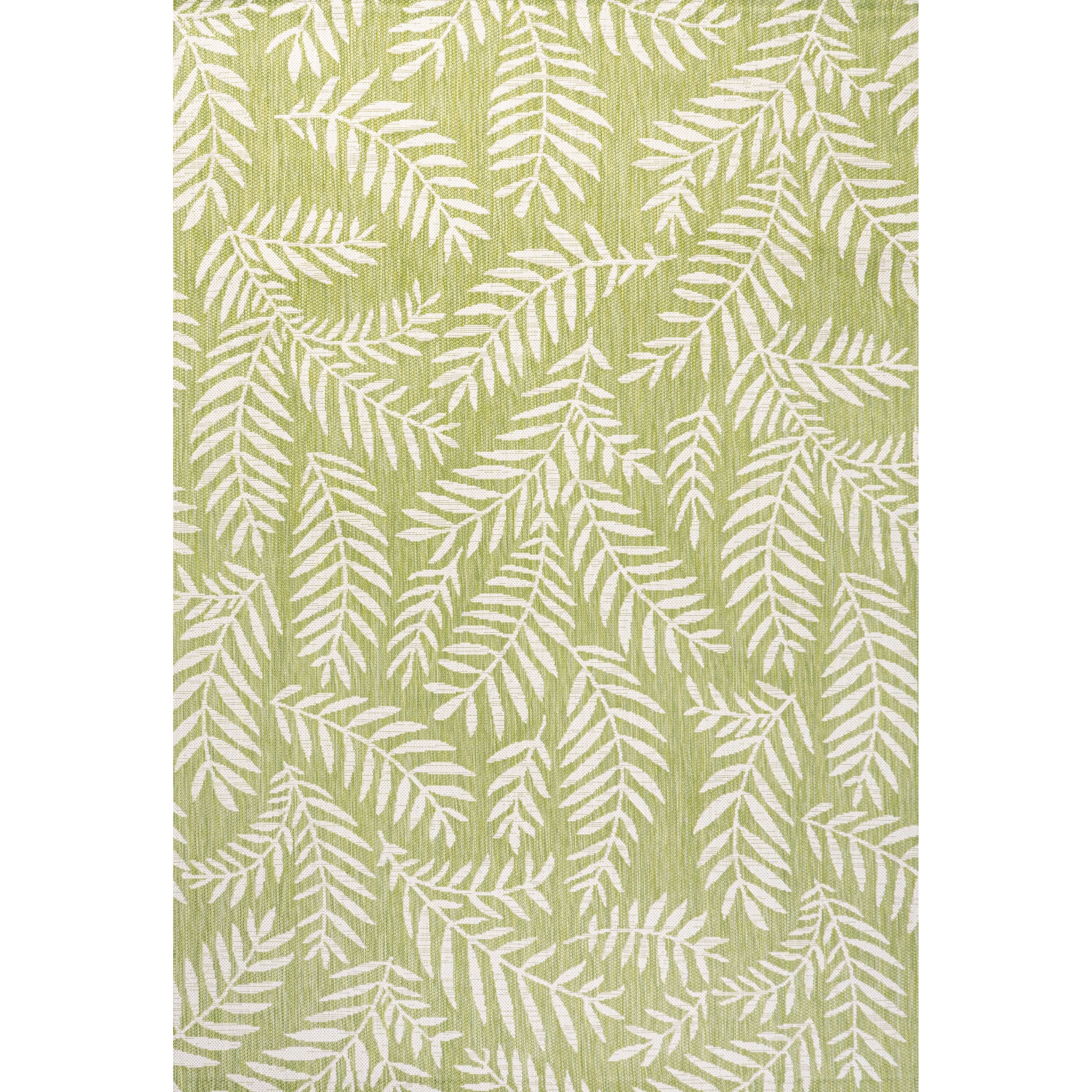 JONATHAN Y Galon Palm Frond Indoor/Outdoor Area Rug