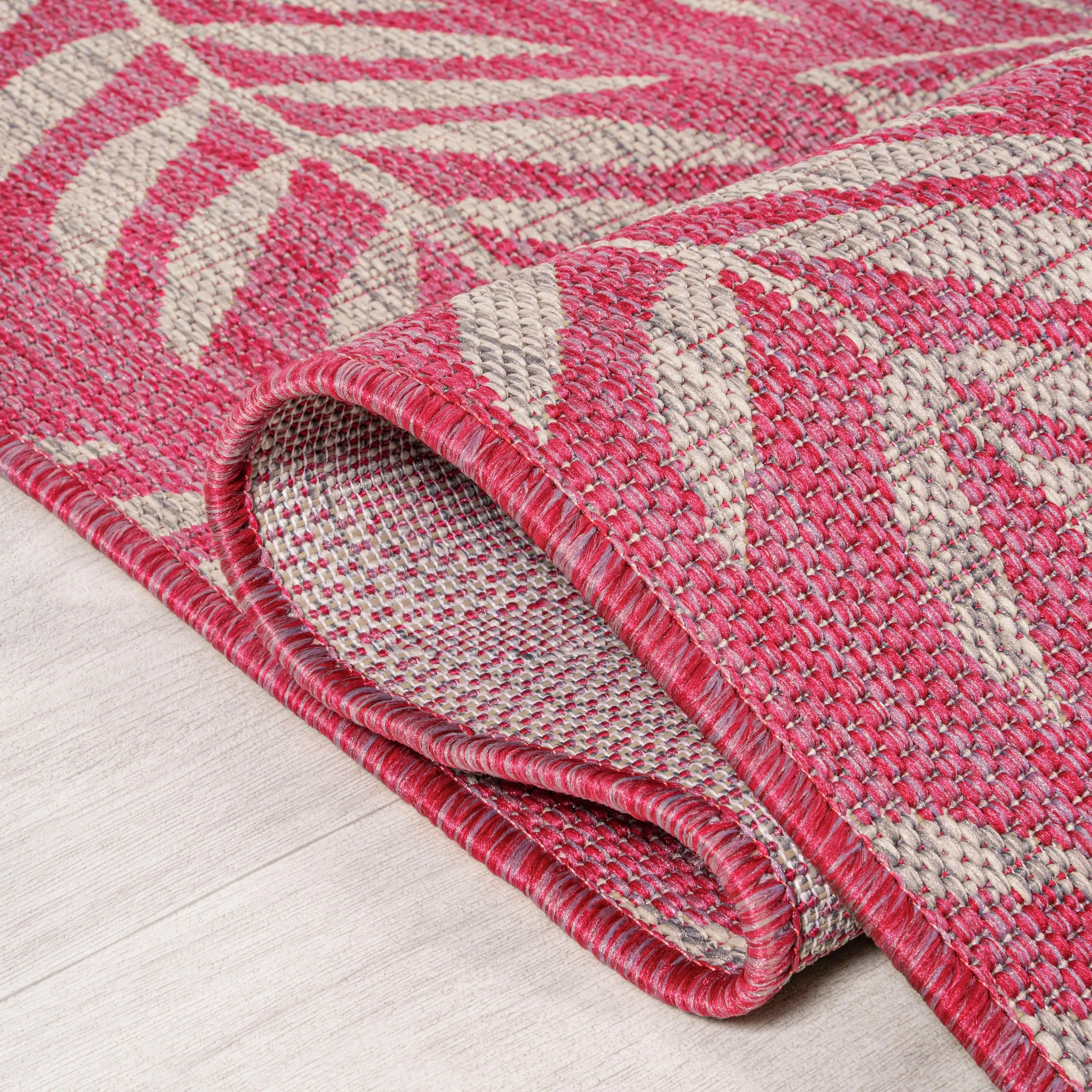 JONATHAN Y Galon Palm Frond Indoor/Outdoor Area Rug