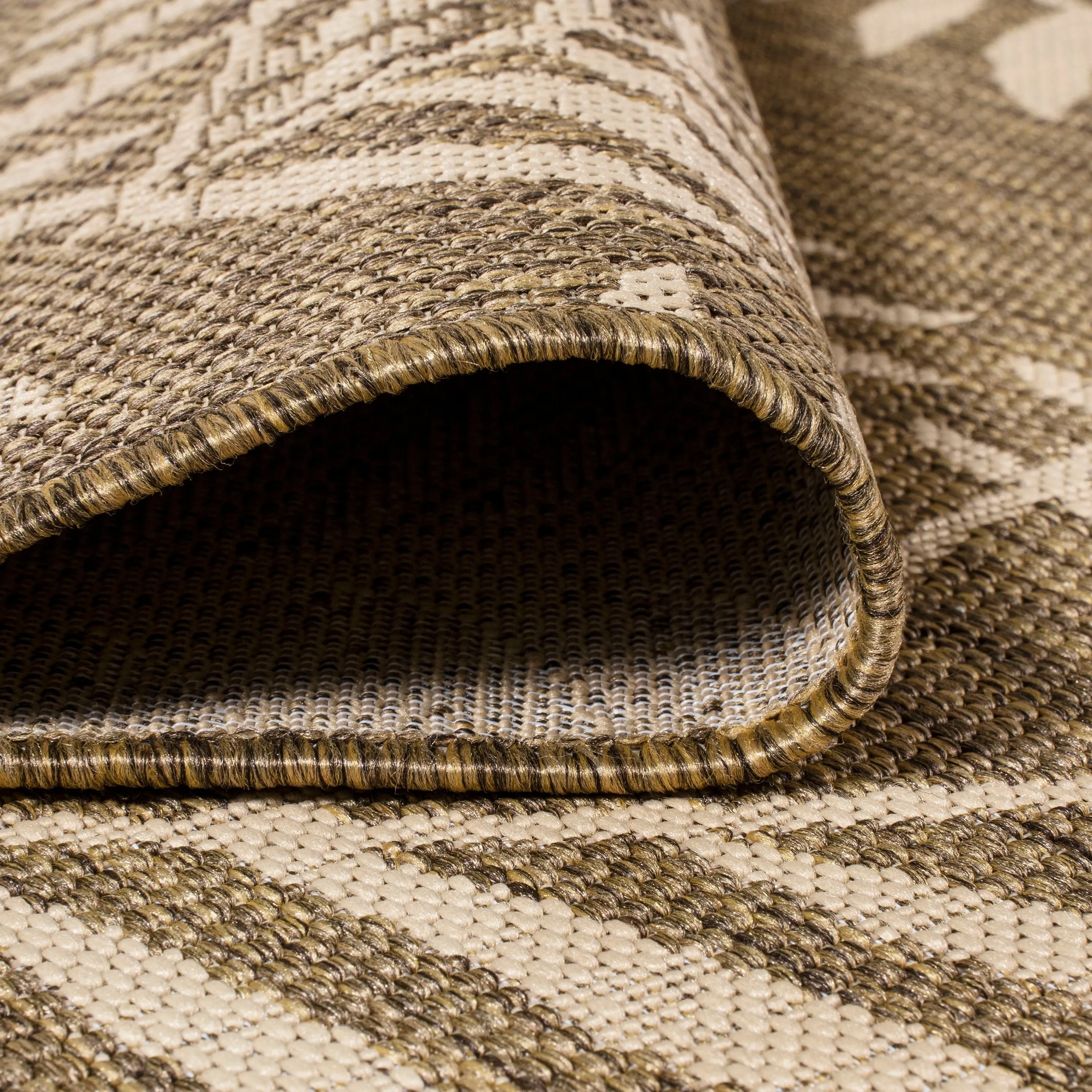 JONATHAN Y Galon Palm Frond Indoor/Outdoor Area Rug