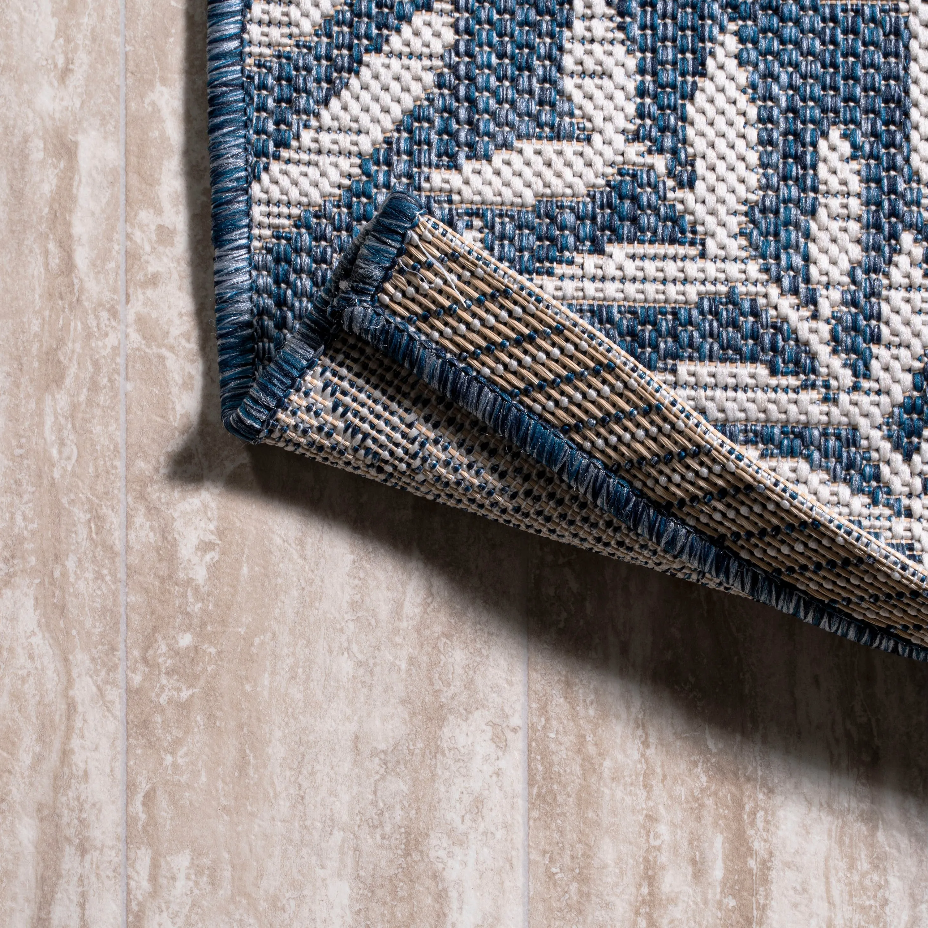 JONATHAN Y Galon Palm Frond Indoor/Outdoor Area Rug