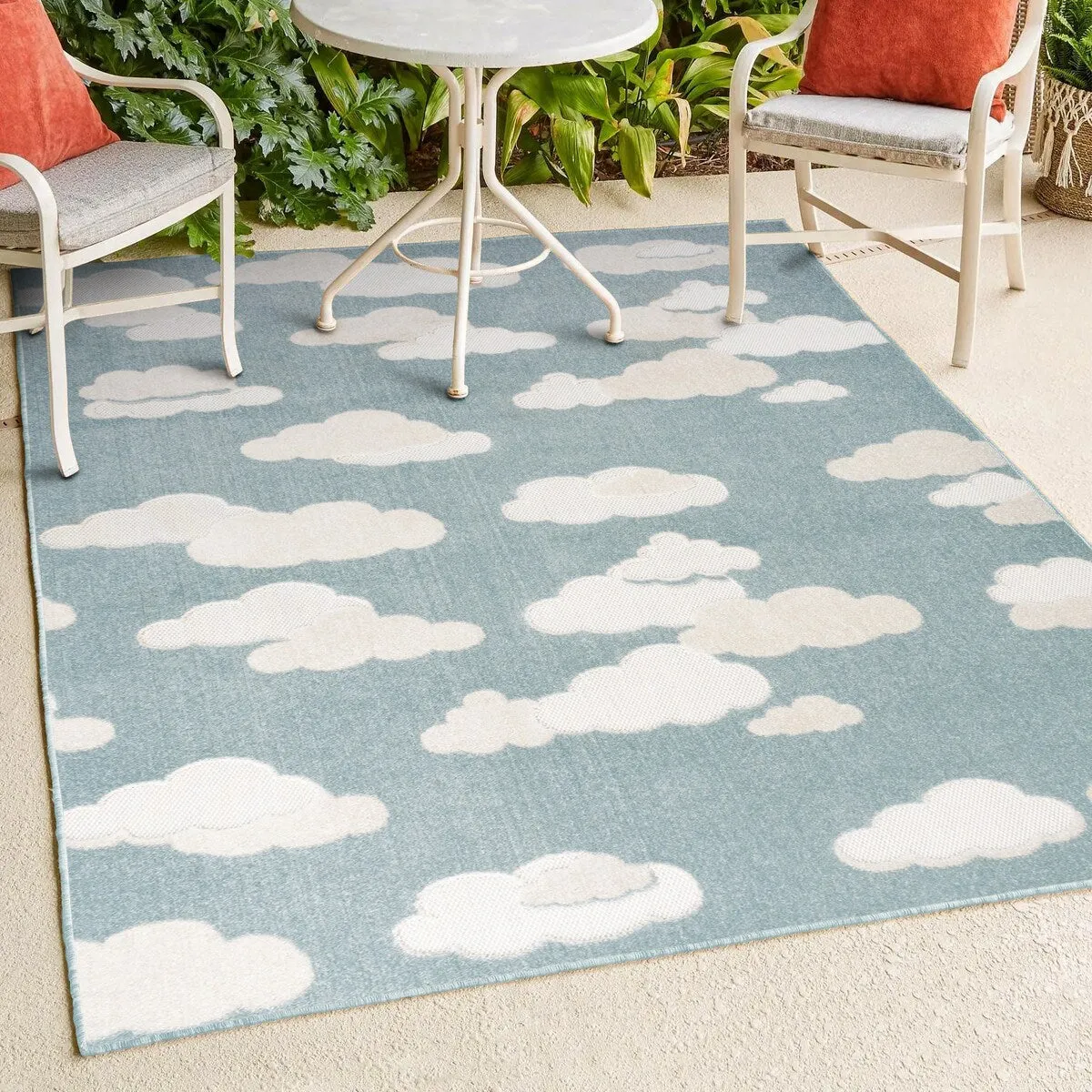 JONATHAN Y Haze Youth Cloud Scandi Area Rug
