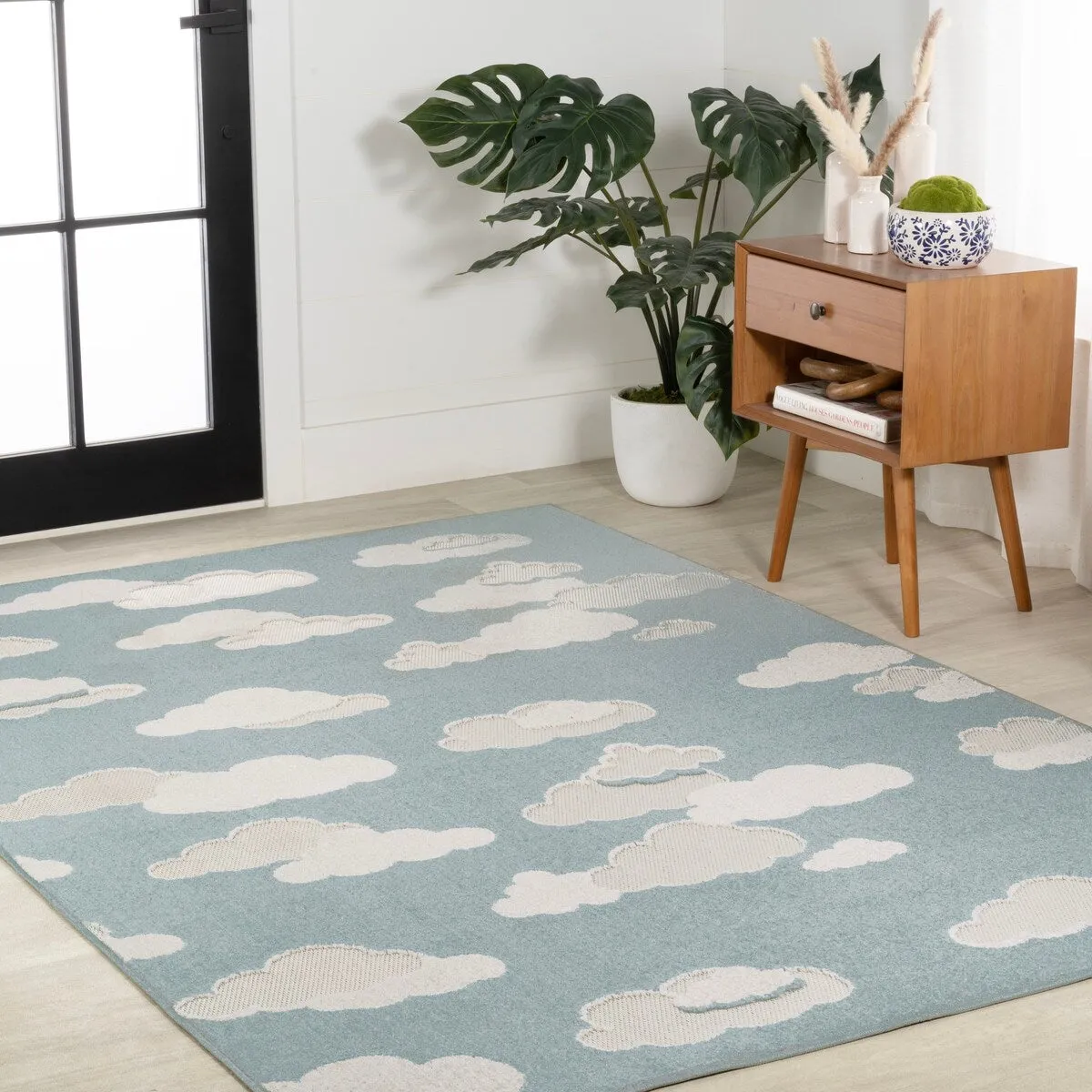 JONATHAN Y Haze Youth Cloud Scandi Area Rug