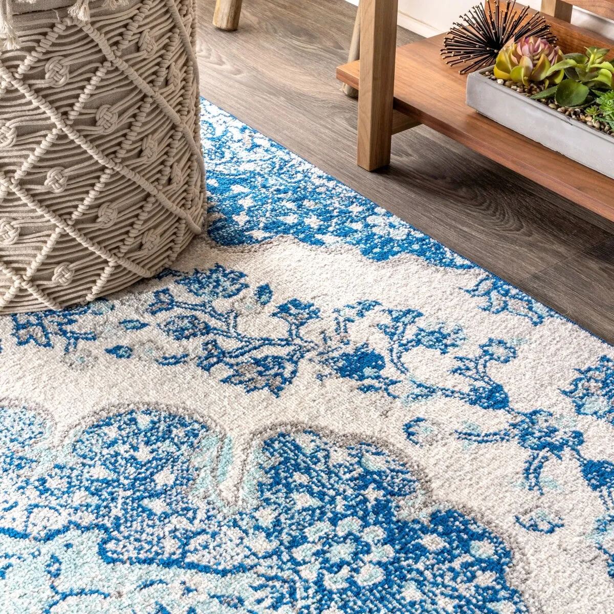 JONATHAN Y Inigo FLAIR Boho Vintage Medallion Area Rug