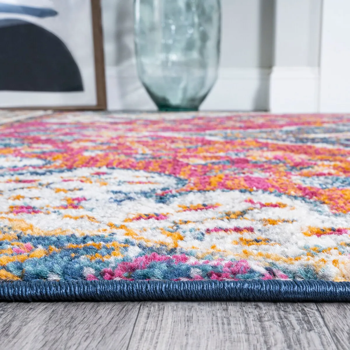 JONATHAN Y Inigo FLAIR Boho Vintage Medallion Area Rug