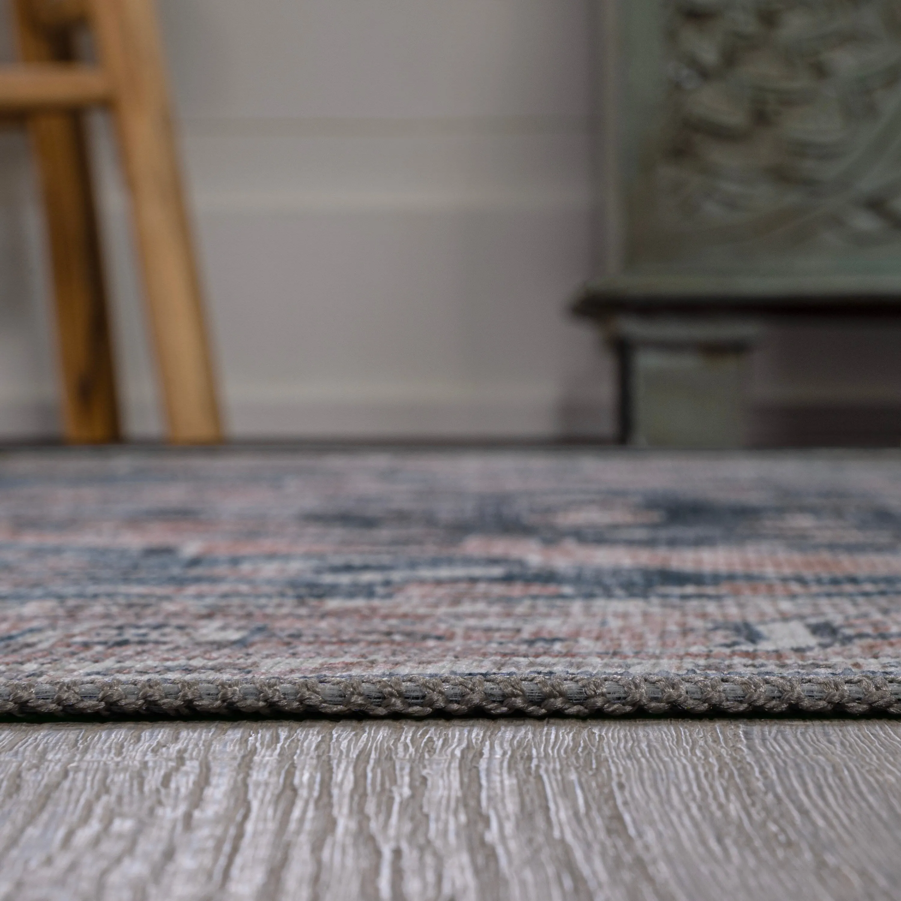 JONATHAN Y Kemer Ogee Medallion Machine Washable Area Rug