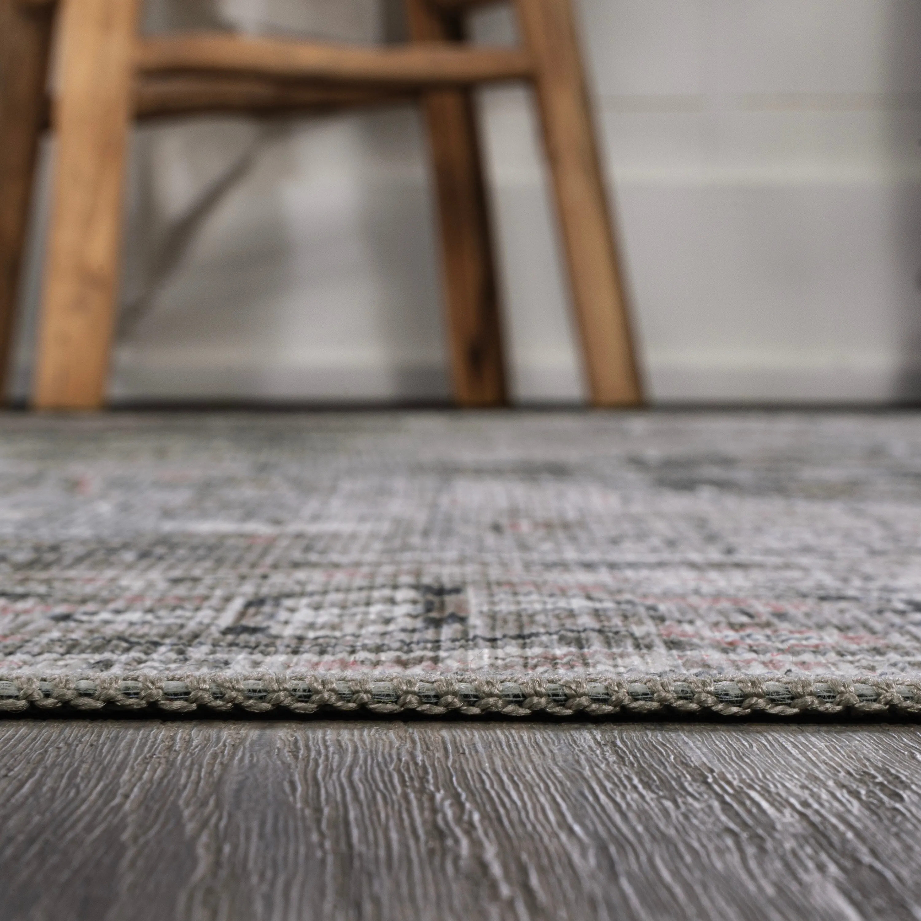 JONATHAN Y Kemer Ogee Medallion Machine Washable Area Rug