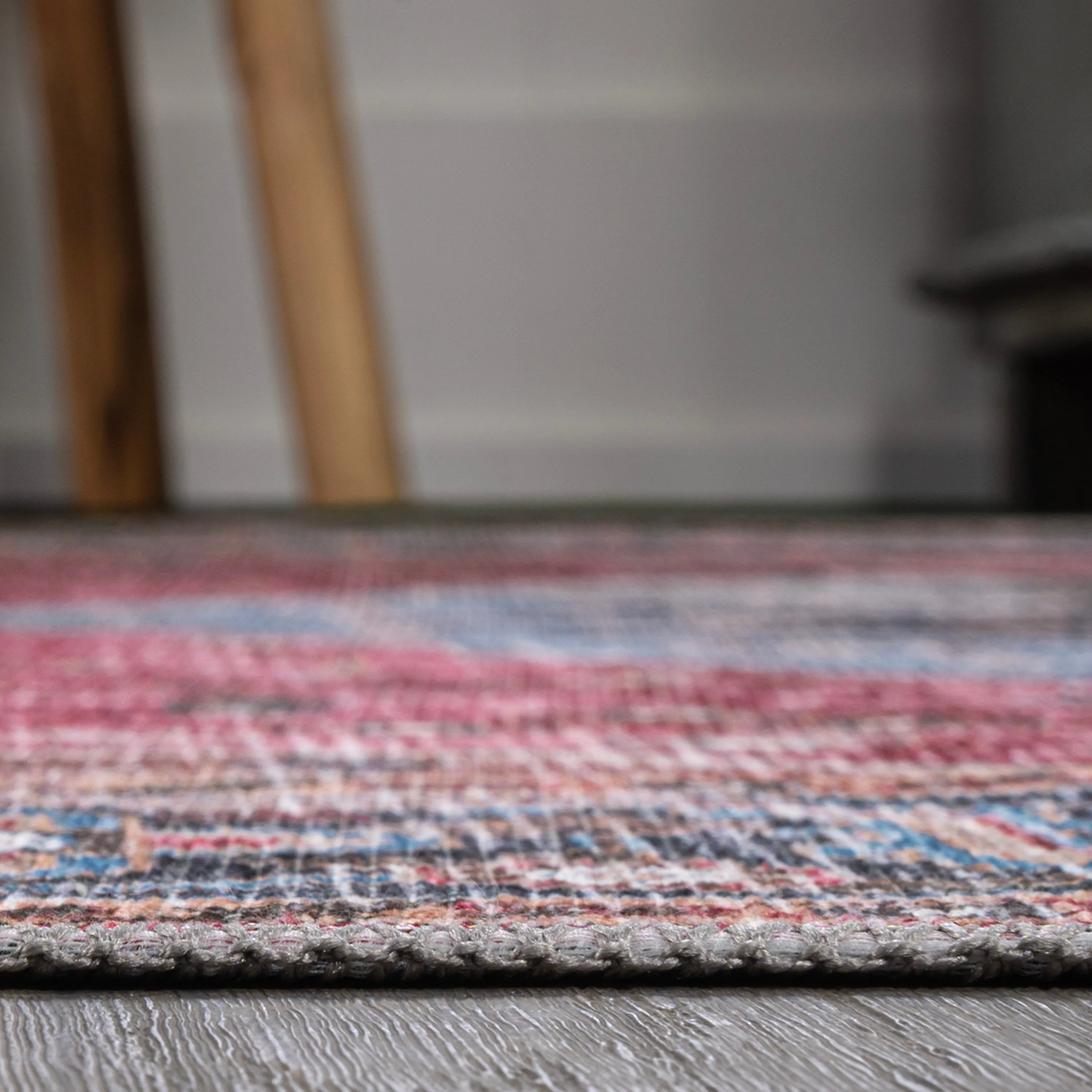 JONATHAN Y Kemer Ogee Medallion Machine Washable Area Rug