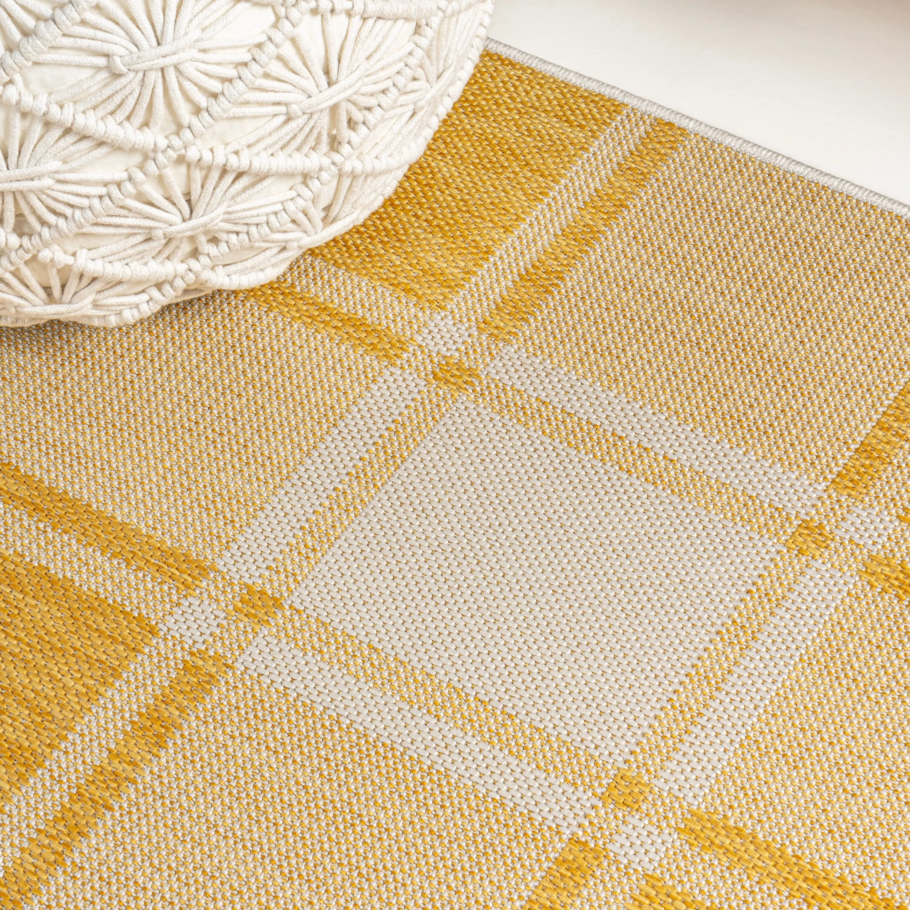 JONATHAN Y Lior Traditional Farmhouse Bold Gingham Indoor/Outdoor Area Rug