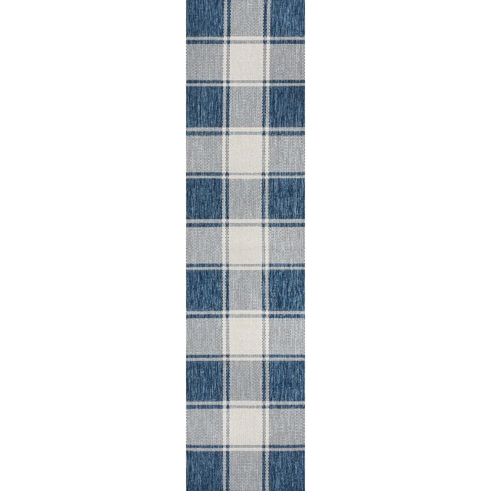 JONATHAN Y Lior Traditional Farmhouse Bold Gingham Indoor/Outdoor Area Rug