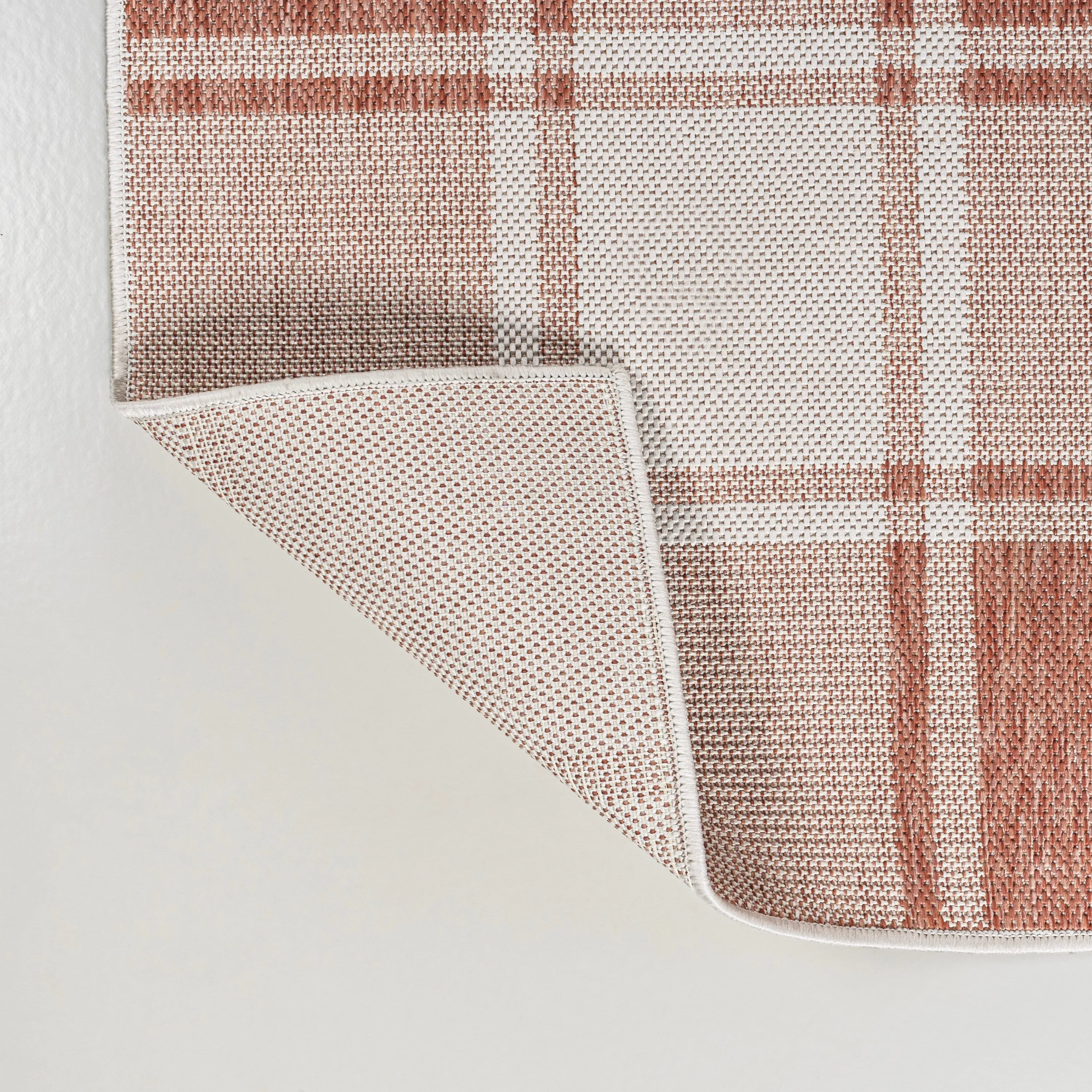 JONATHAN Y Lior Traditional Farmhouse Bold Gingham Indoor/Outdoor Area Rug