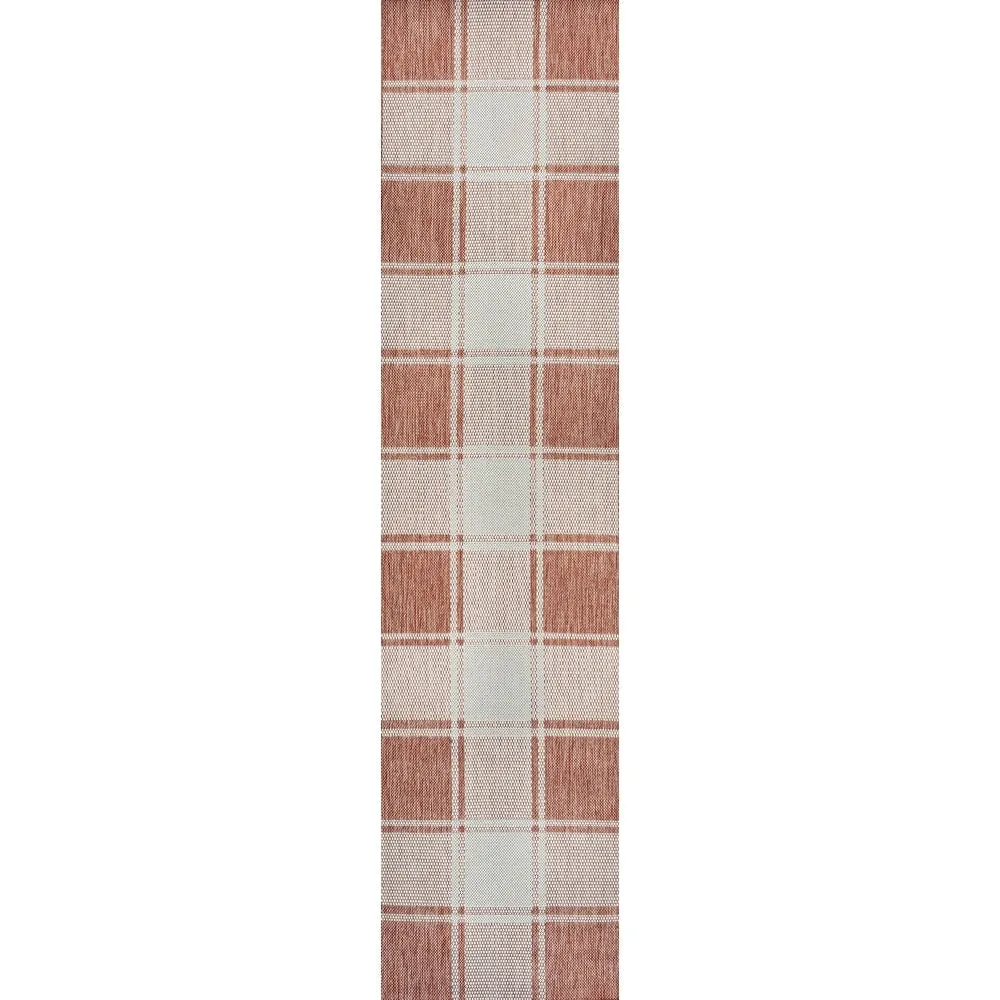 JONATHAN Y Lior Traditional Farmhouse Bold Gingham Indoor/Outdoor Area Rug