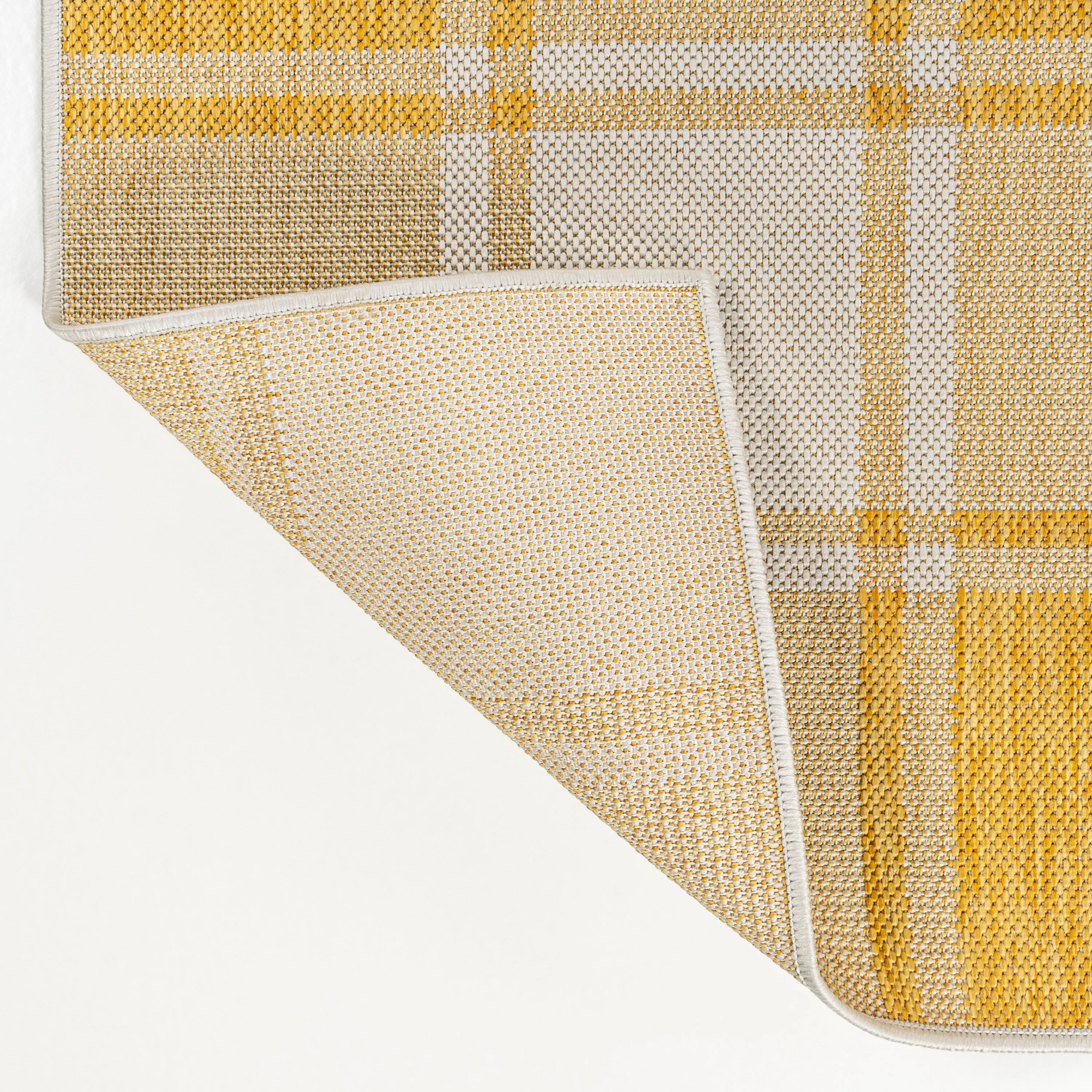 JONATHAN Y Lior Traditional Farmhouse Bold Gingham Indoor/Outdoor Area Rug