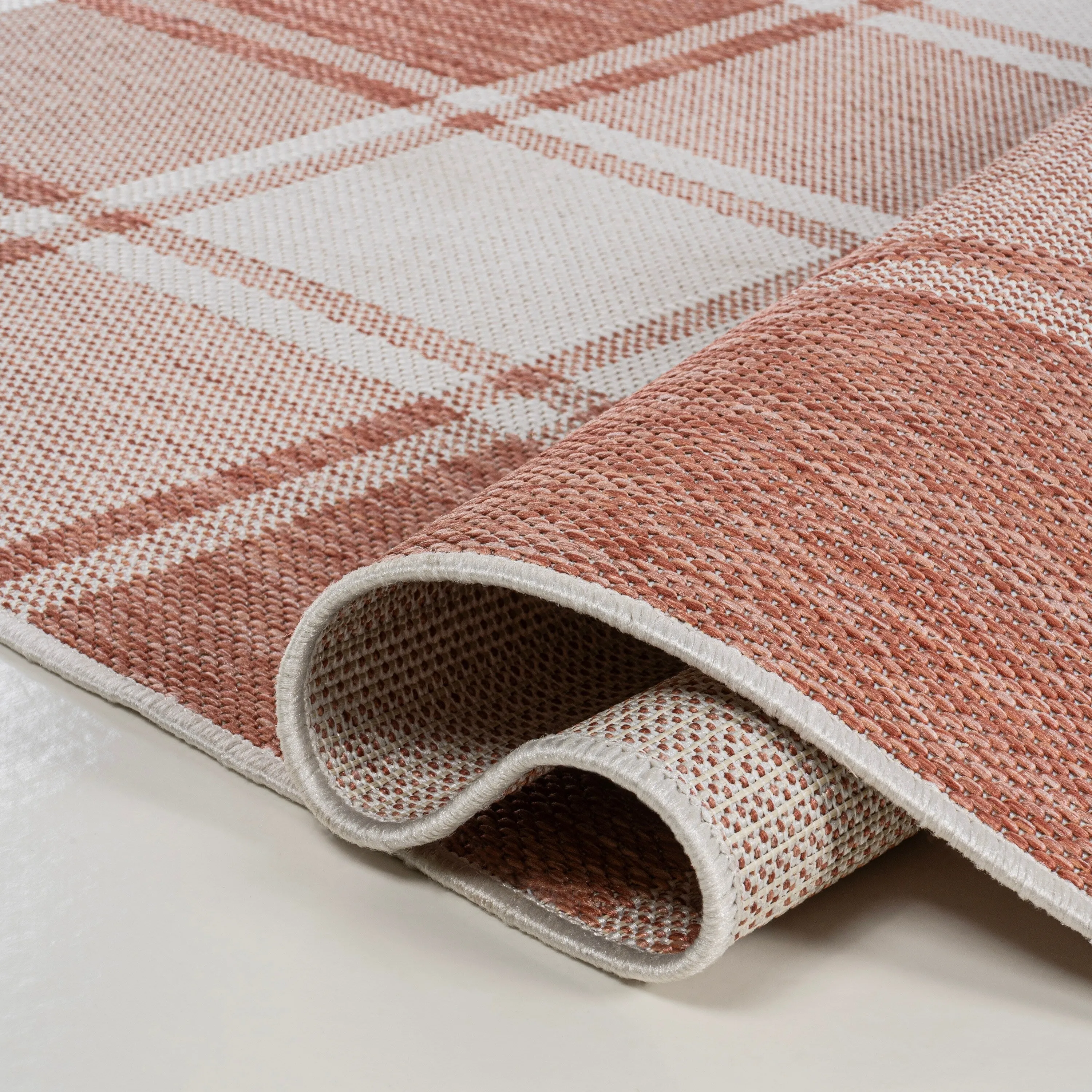 JONATHAN Y Lior Traditional Farmhouse Bold Gingham Indoor/Outdoor Area Rug