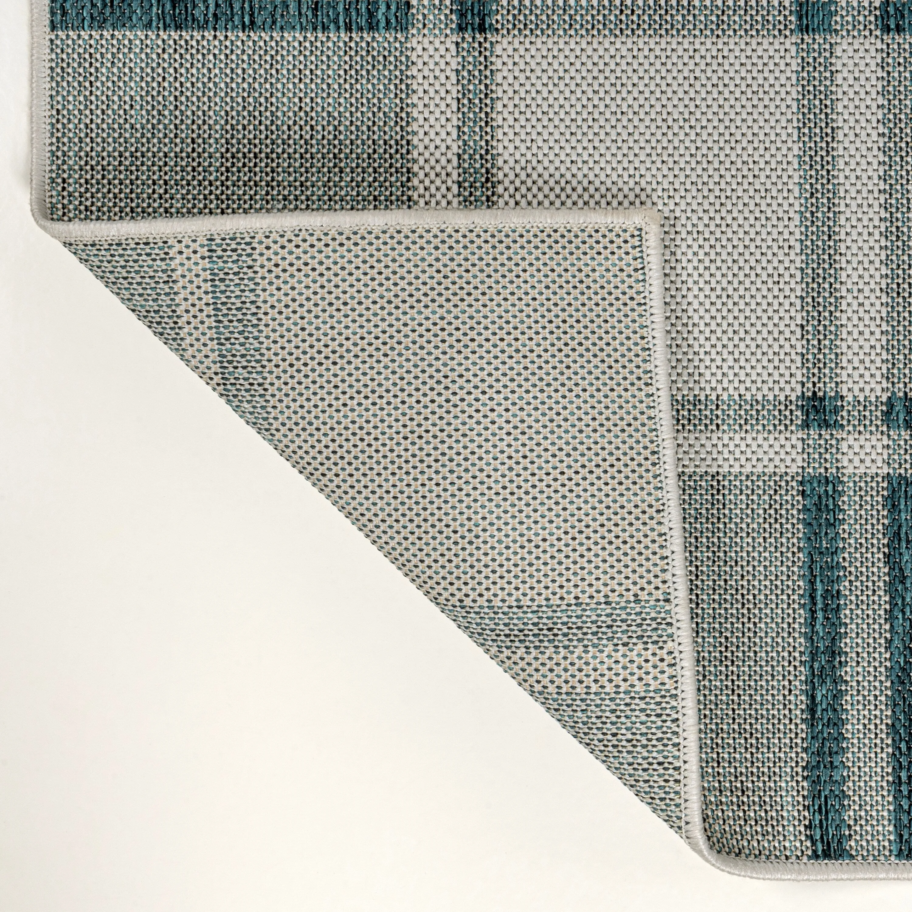 JONATHAN Y Lior Traditional Farmhouse Bold Gingham Indoor/Outdoor Area Rug