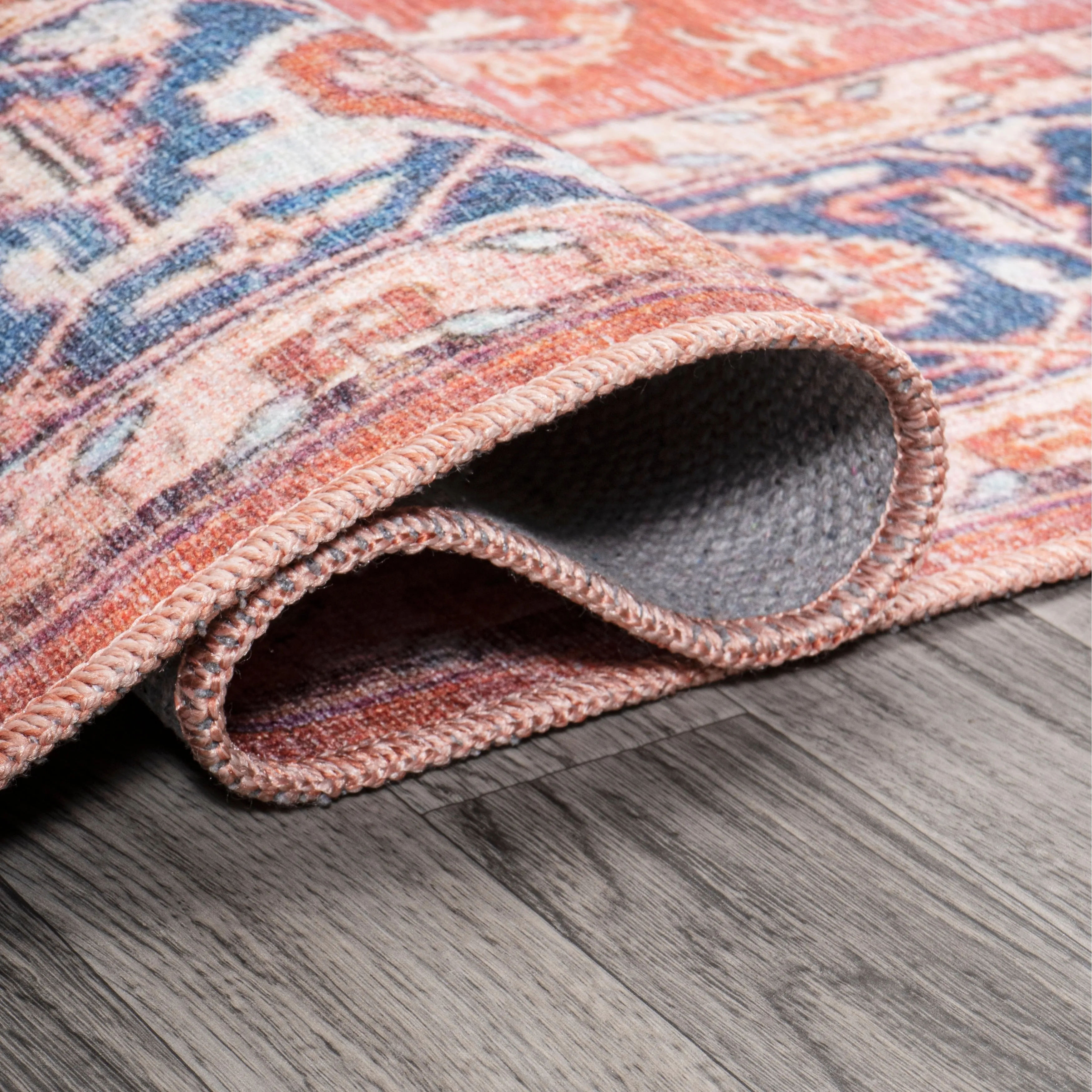 JONATHAN Y Marrakesh Ornate Medallion Machine Washable Area Rug