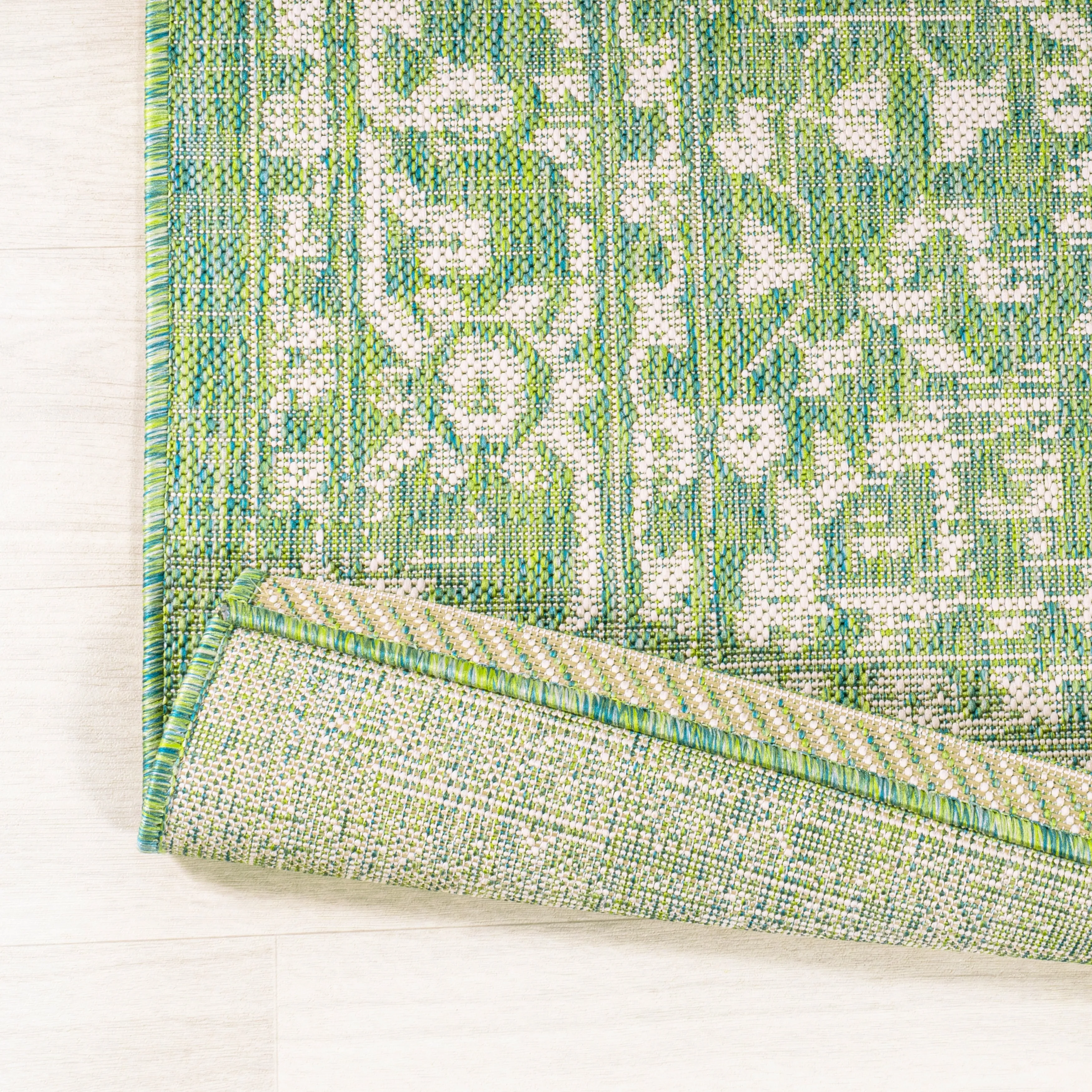 JONATHAN Y Medallion Textured Weave Indoor/Outdoor Area Rug