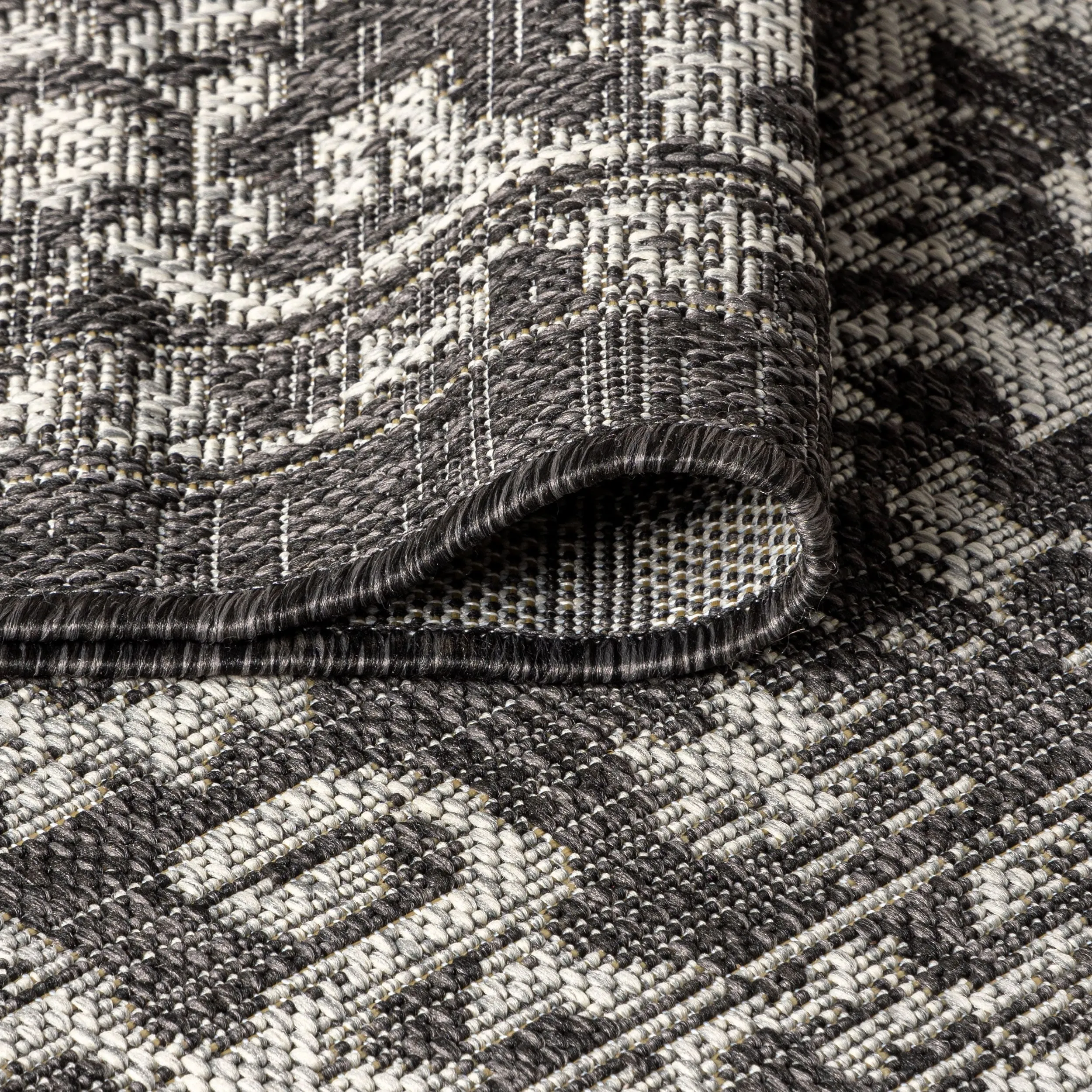 JONATHAN Y Medallion Textured Weave Indoor/Outdoor Area Rug
