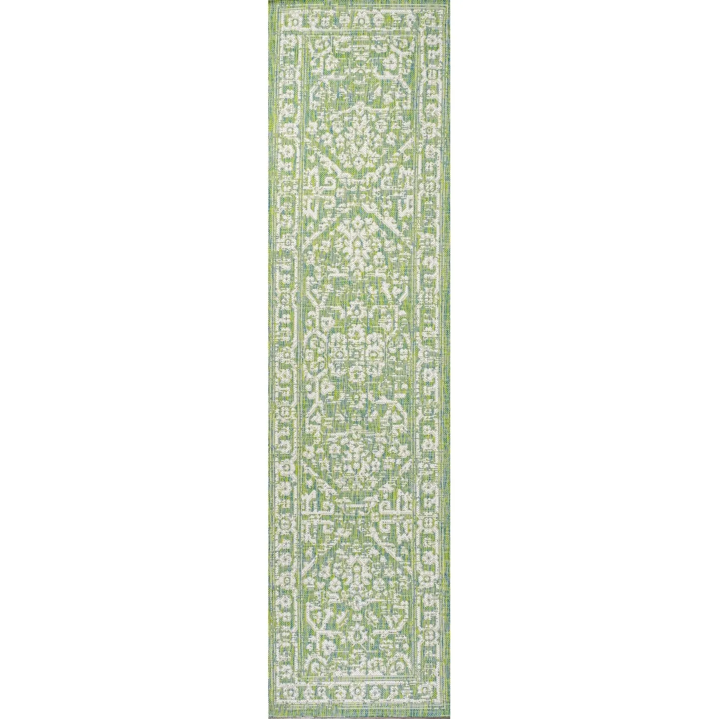 JONATHAN Y Medallion Textured Weave Indoor/Outdoor Area Rug