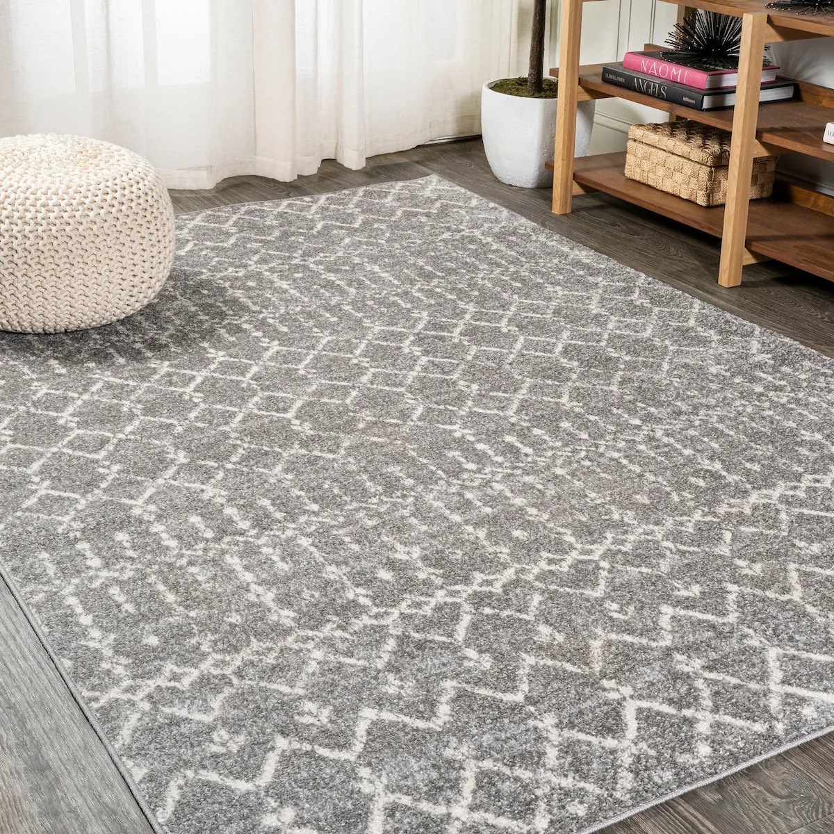 JONATHAN Y Modern HYPE Boho Vintage Diamond Area Rug