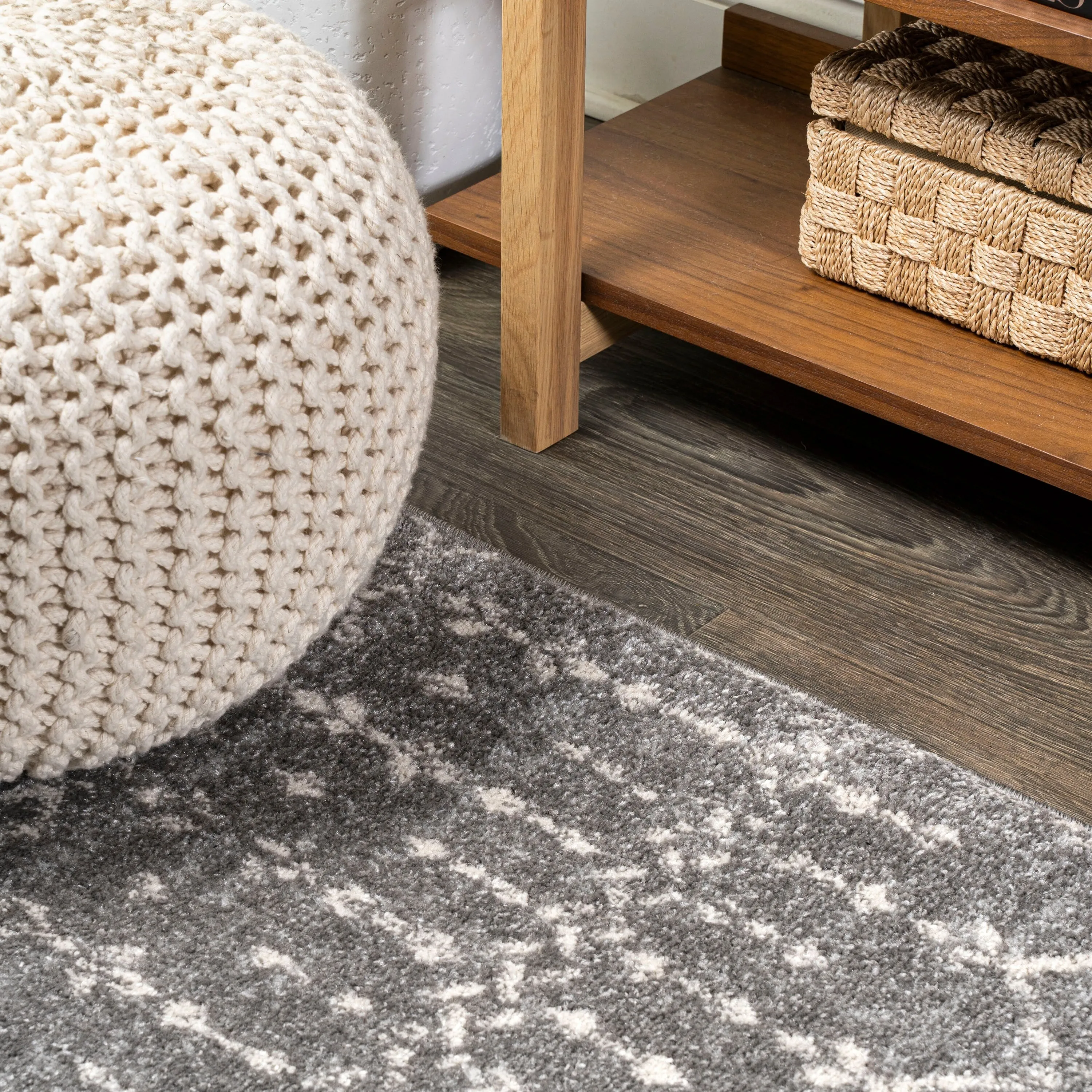 JONATHAN Y Modern HYPE Boho Vintage Diamond Area Rug