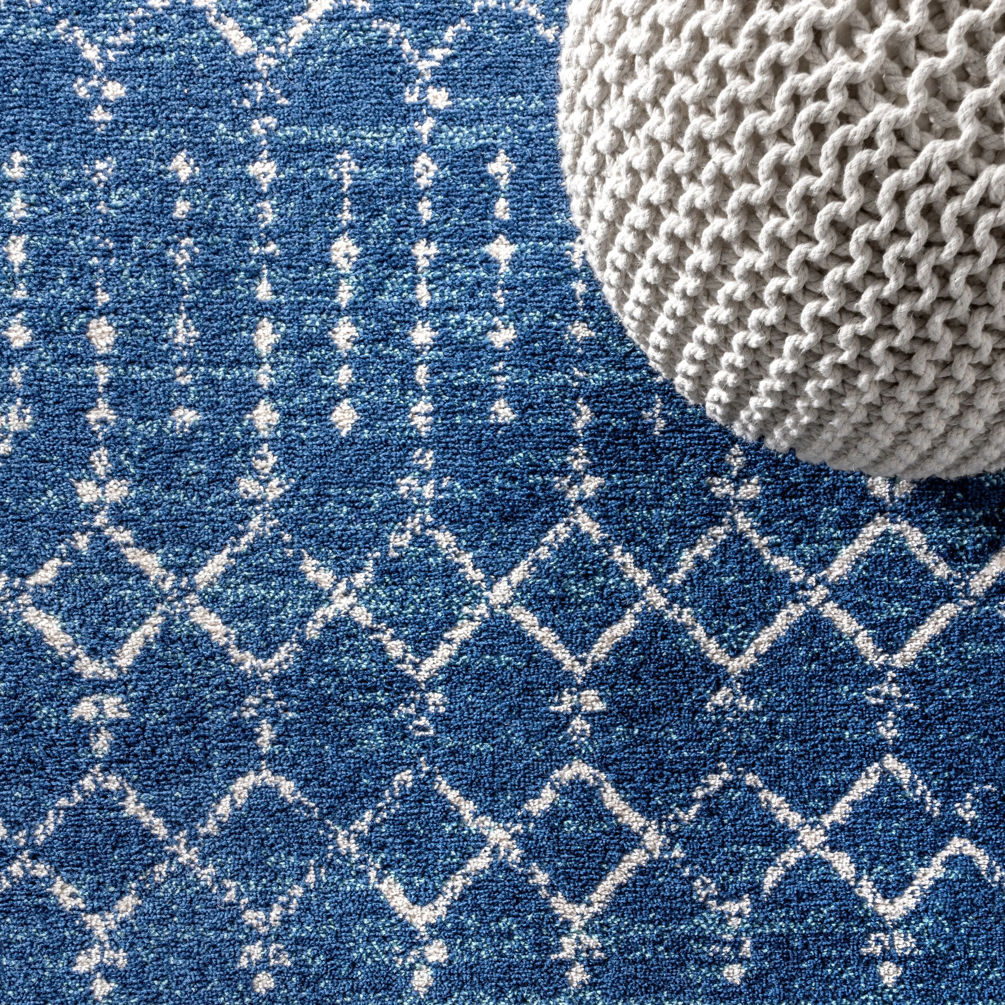 JONATHAN Y Modern HYPE Boho Vintage Diamond Area Rug