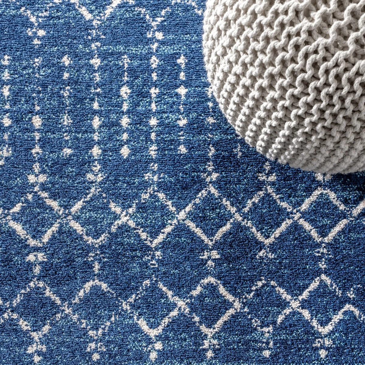 JONATHAN Y Modern HYPE Boho Vintage Diamond Area Rug