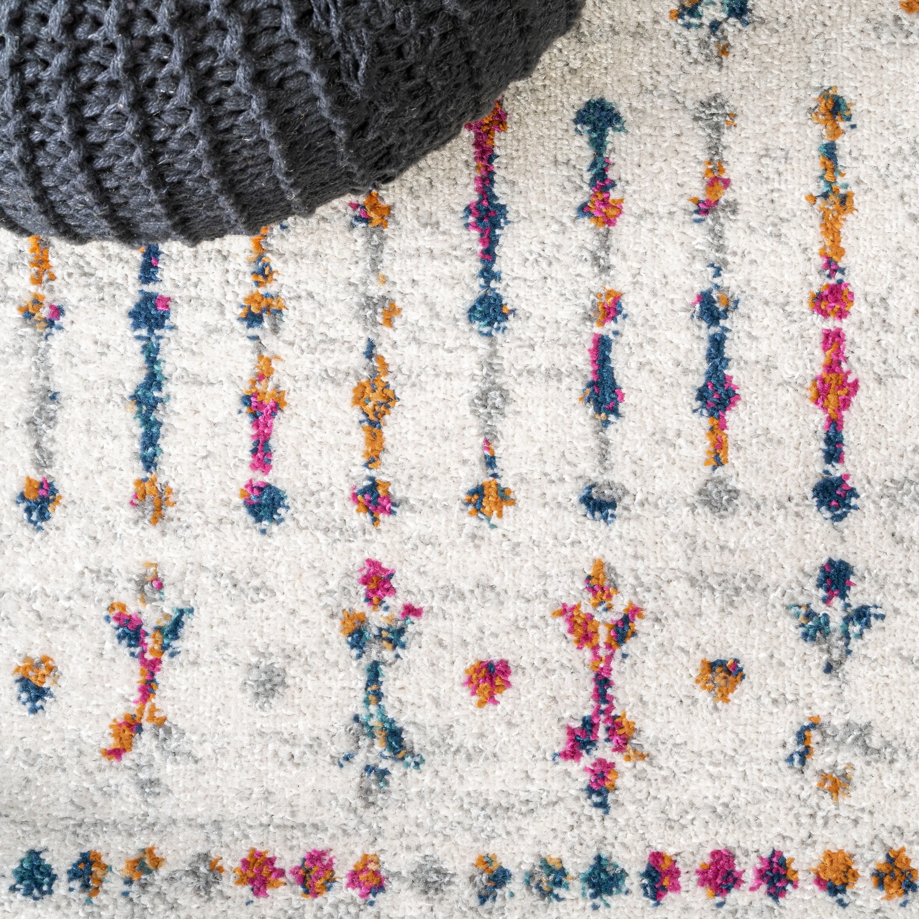 JONATHAN Y Modern HYPE Boho Vintage Diamond Area Rug
