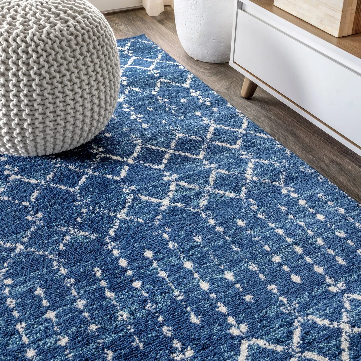 JONATHAN Y Modern HYPE Boho Vintage Diamond Area Rug