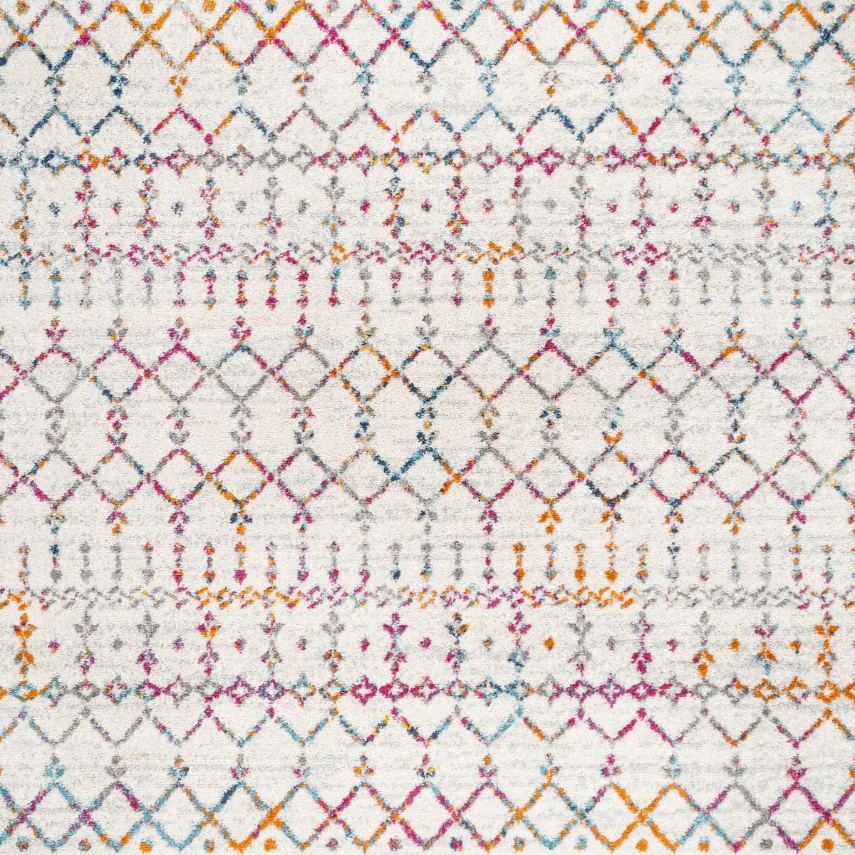JONATHAN Y Modern HYPE Boho Vintage Diamond Area Rug