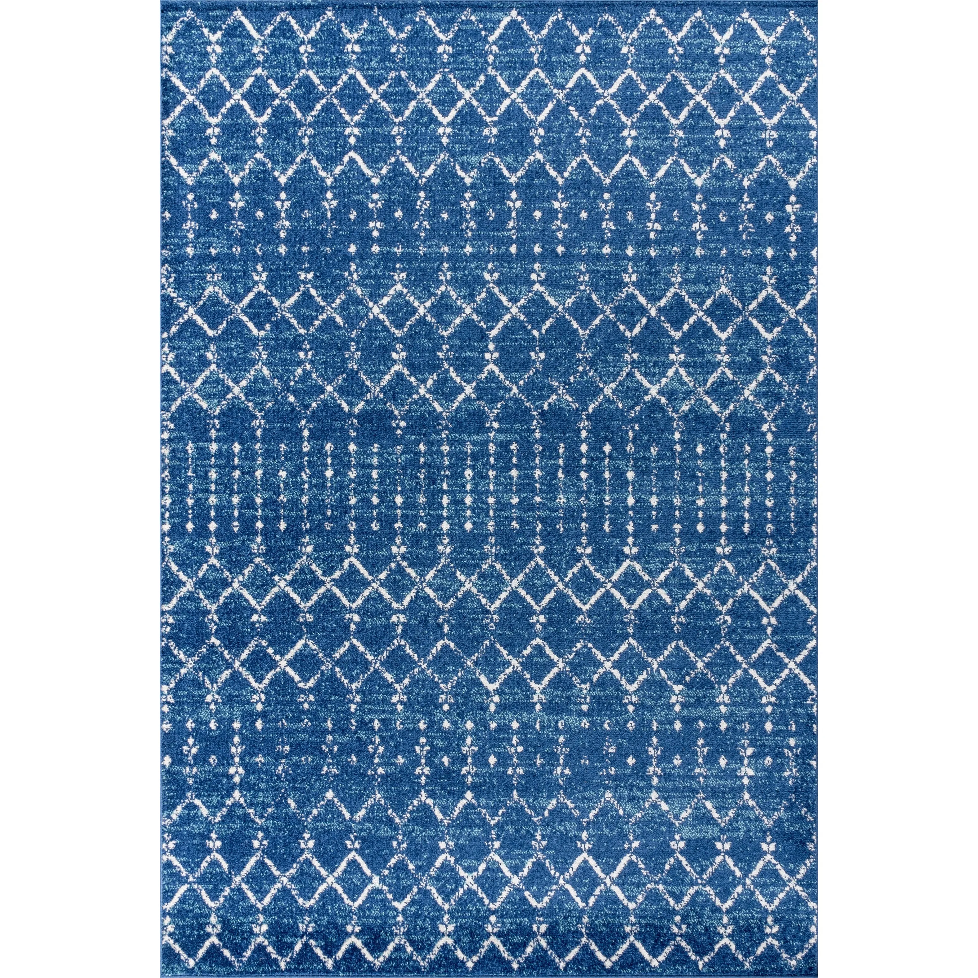 JONATHAN Y Modern HYPE Boho Vintage Diamond Area Rug