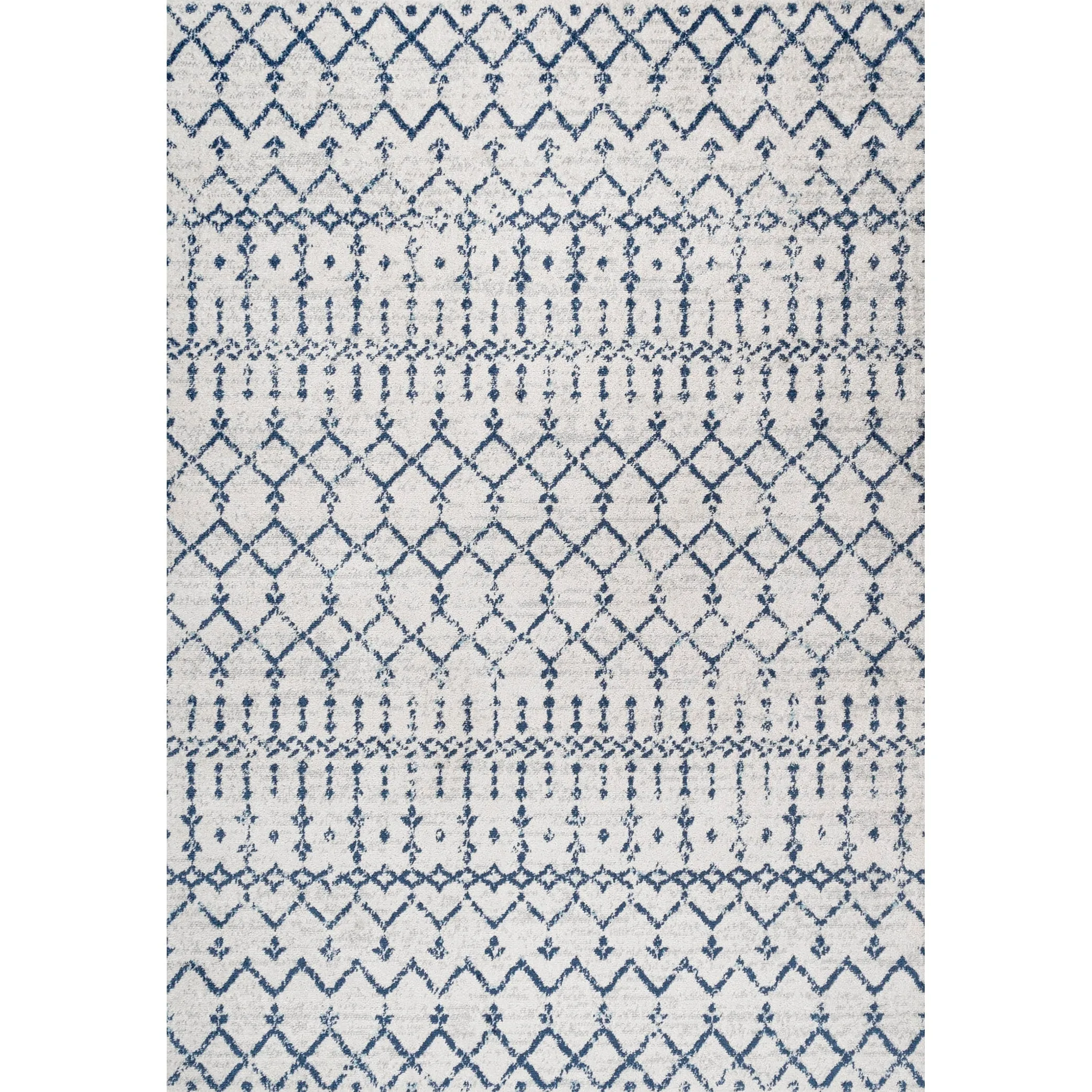 JONATHAN Y Modern HYPE Boho Vintage Diamond Area Rug
