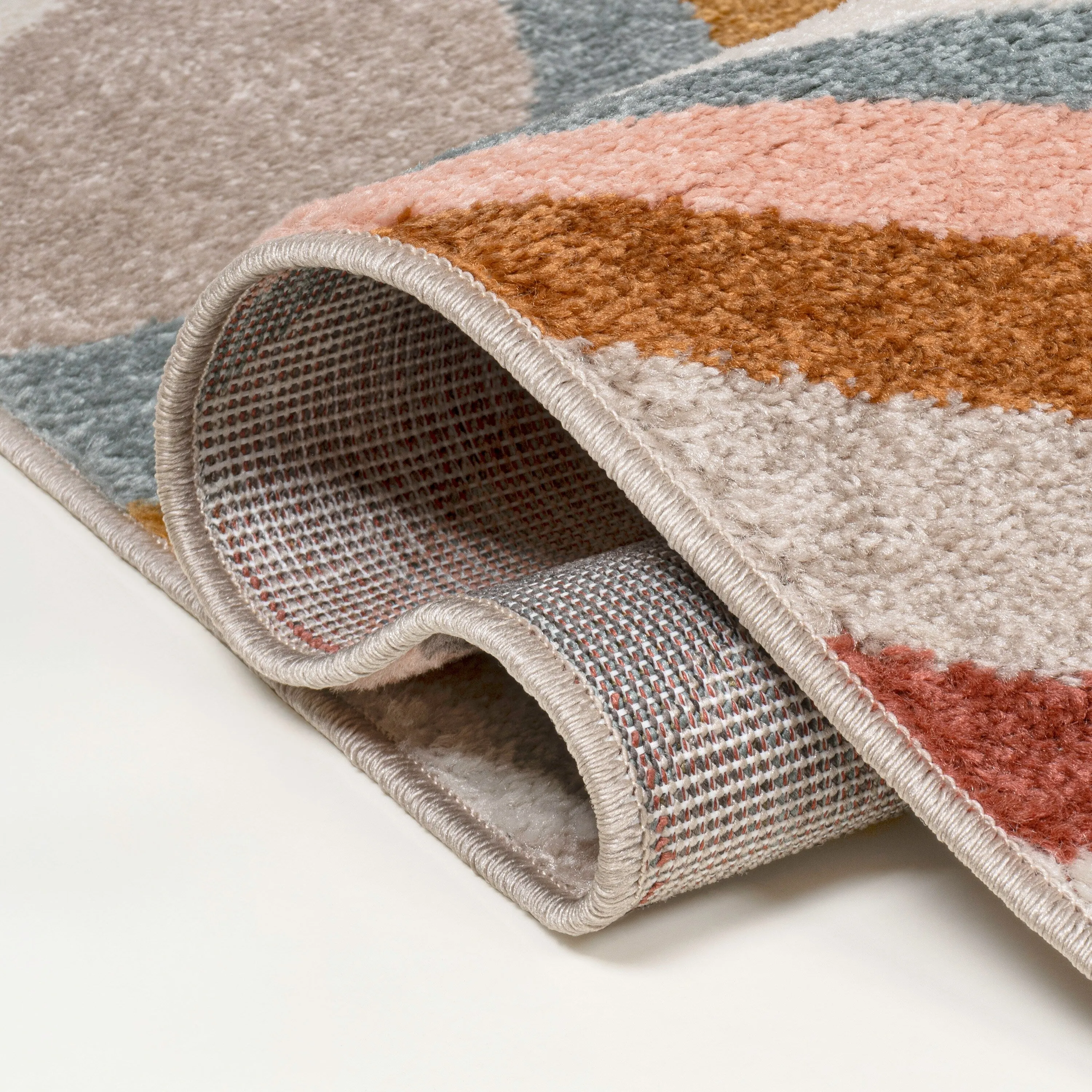 JONATHAN Y Prism Abstract Swirl Area Rug