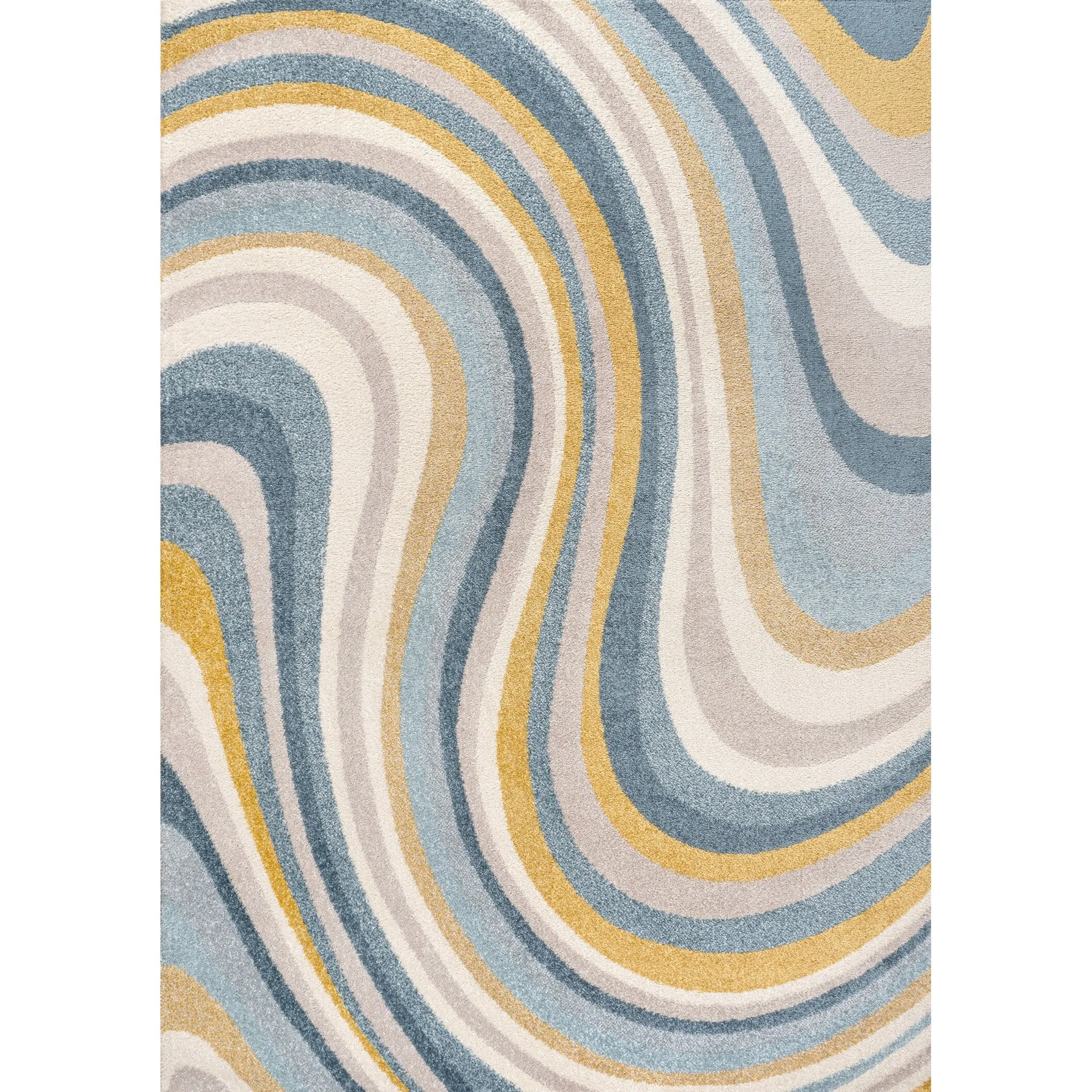 JONATHAN Y Prism Abstract Swirl Area Rug