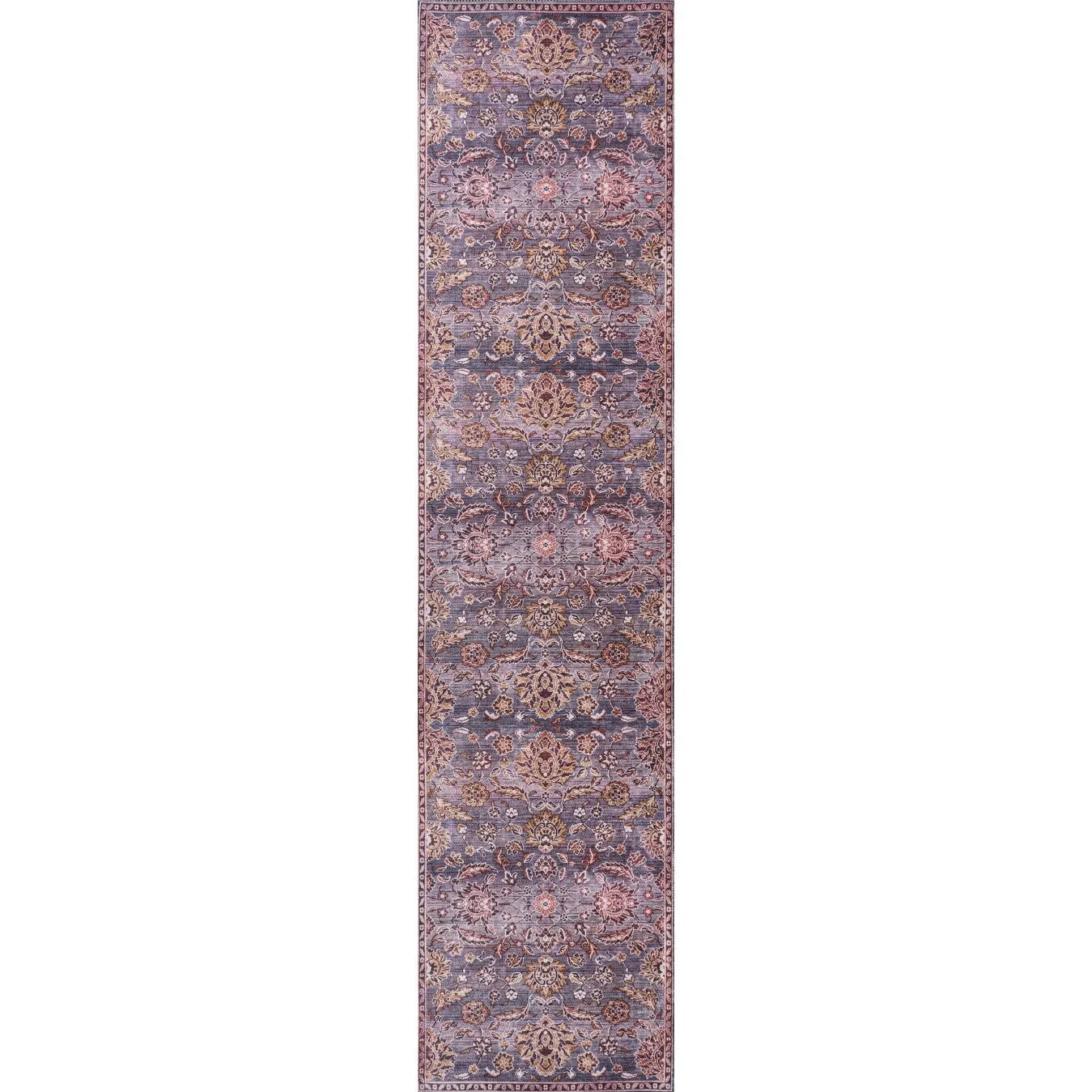 JONATHAN Y Regis Ornate Persian All-Over Machine Washable Area Rug