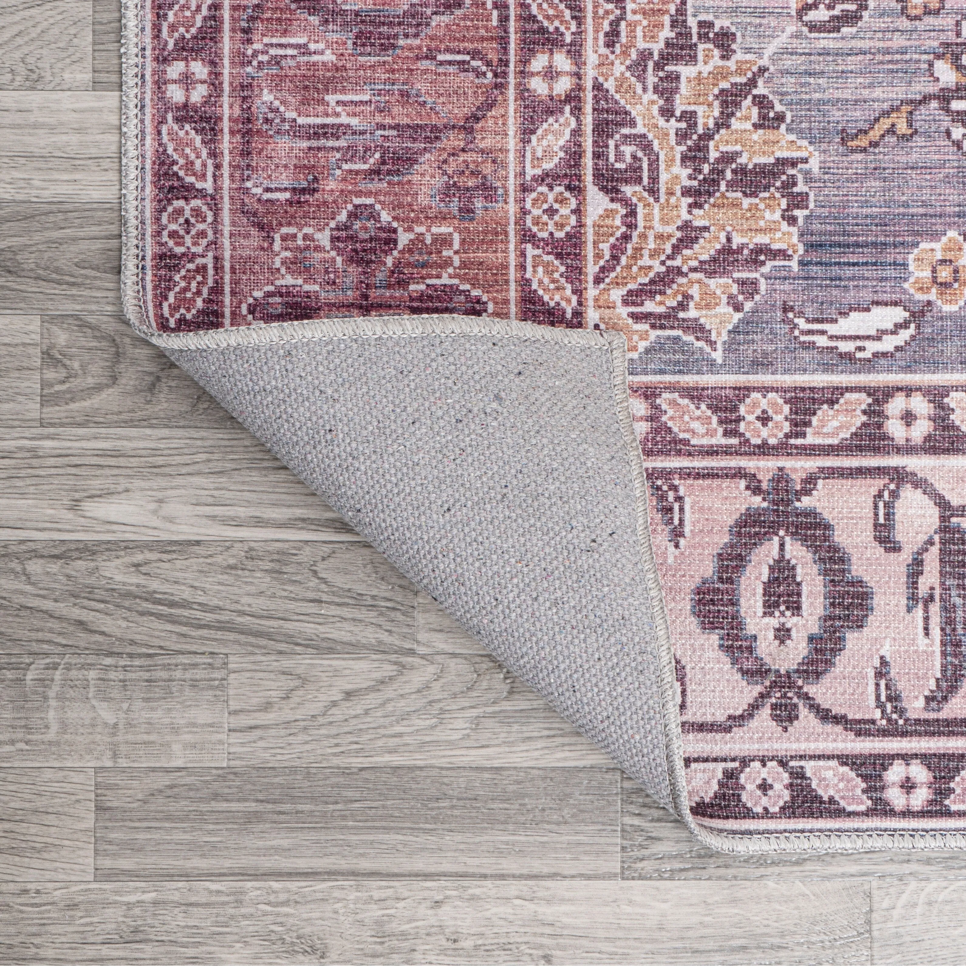 JONATHAN Y Regis Ornate Persian All-Over Machine Washable Area Rug