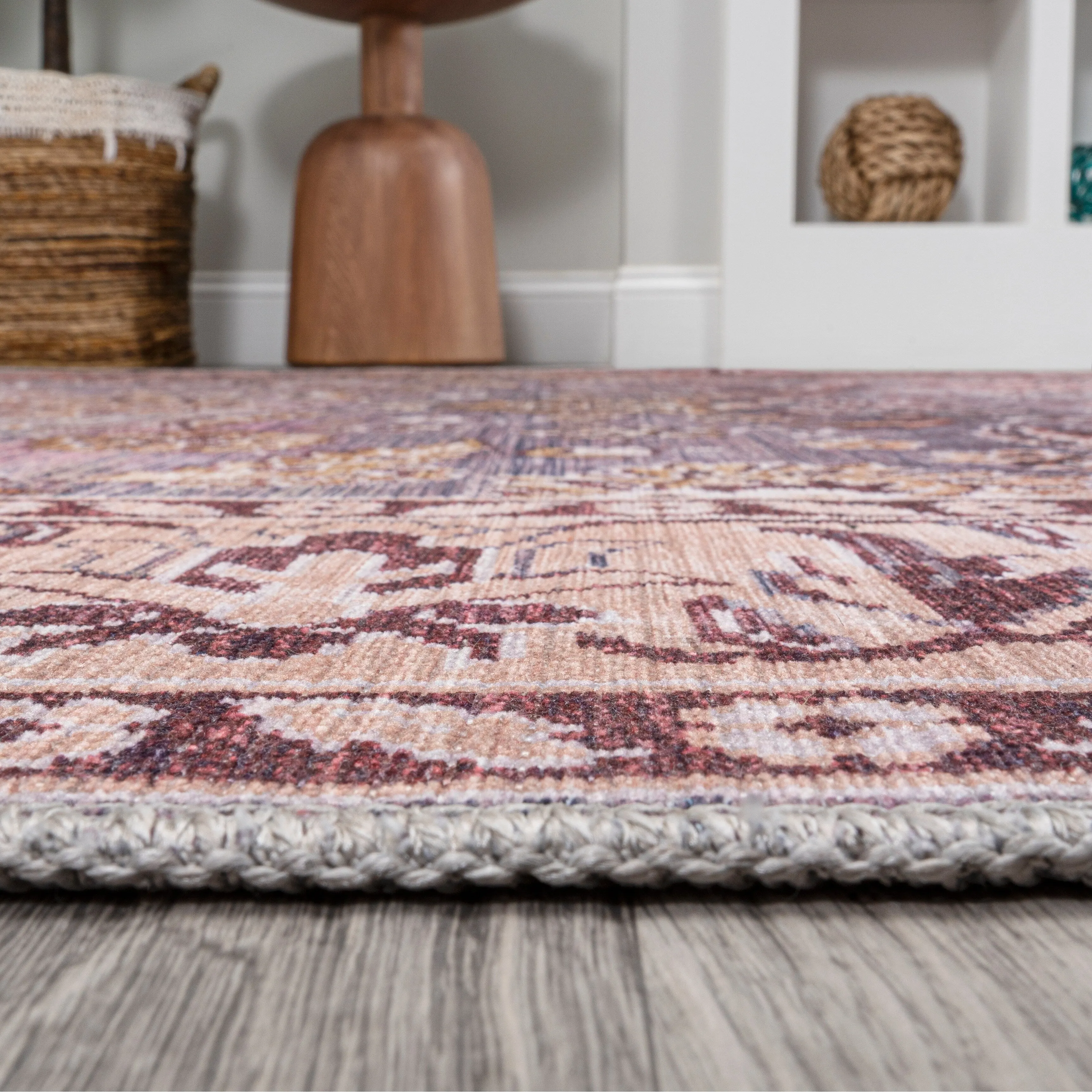 JONATHAN Y Regis Ornate Persian All-Over Machine Washable Area Rug