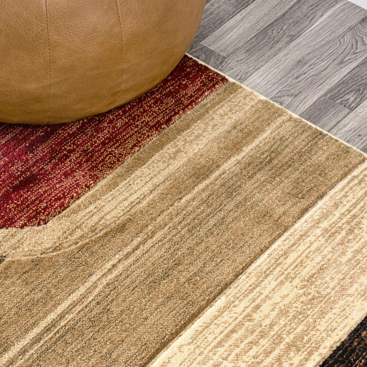 JONATHAN Y Retro Abstract Arches Area Rug