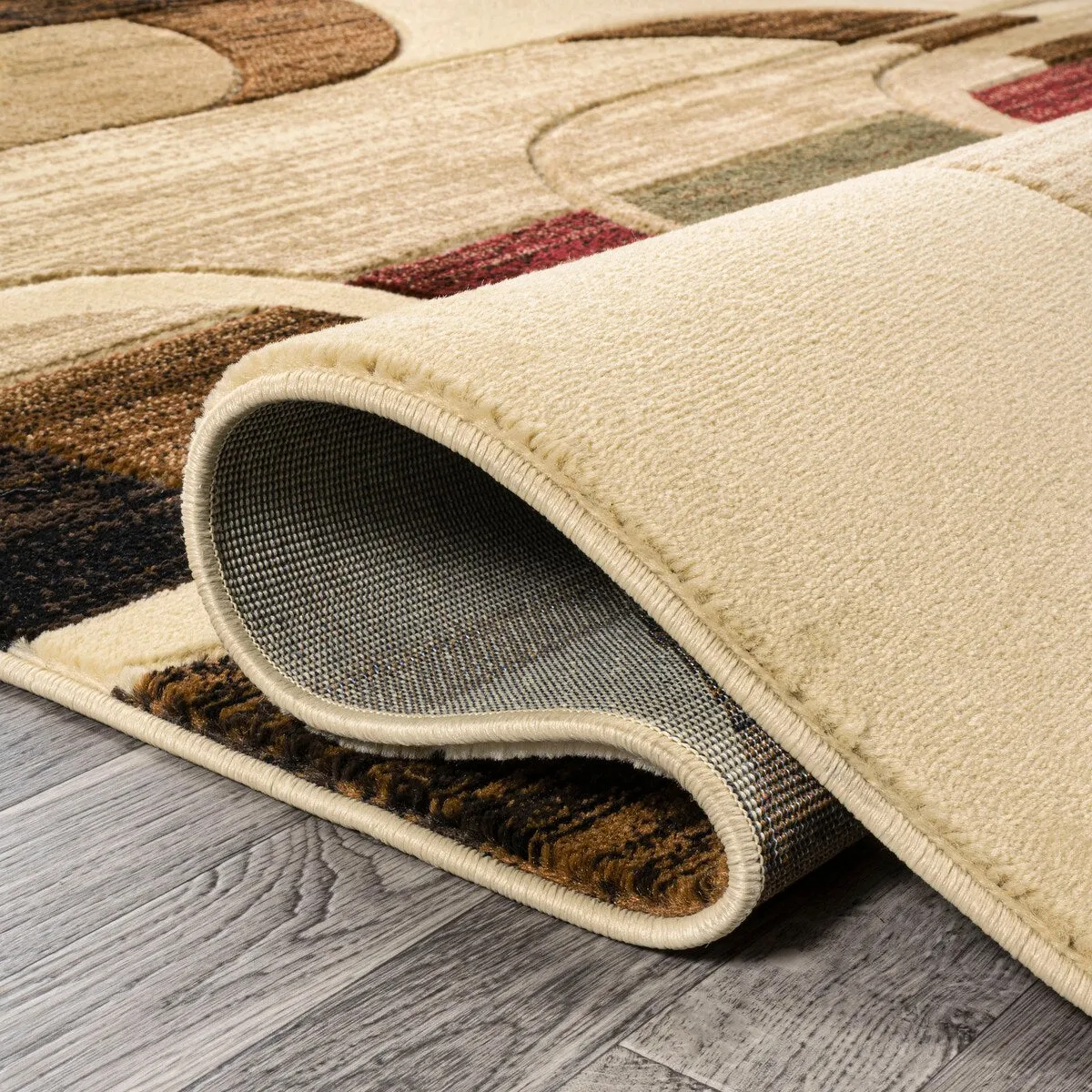 JONATHAN Y Retro Abstract Arches Area Rug