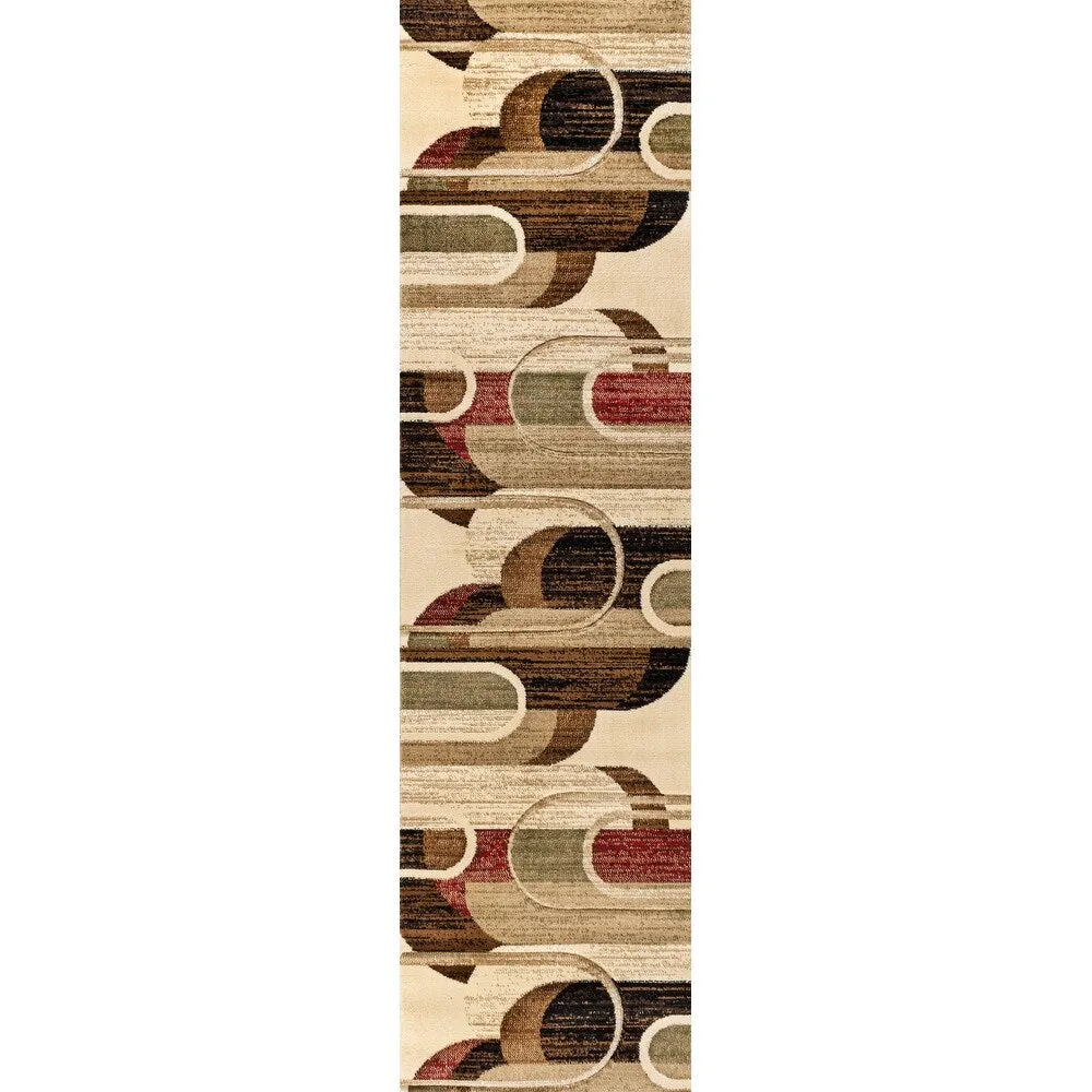 JONATHAN Y Retro Abstract Arches Area Rug