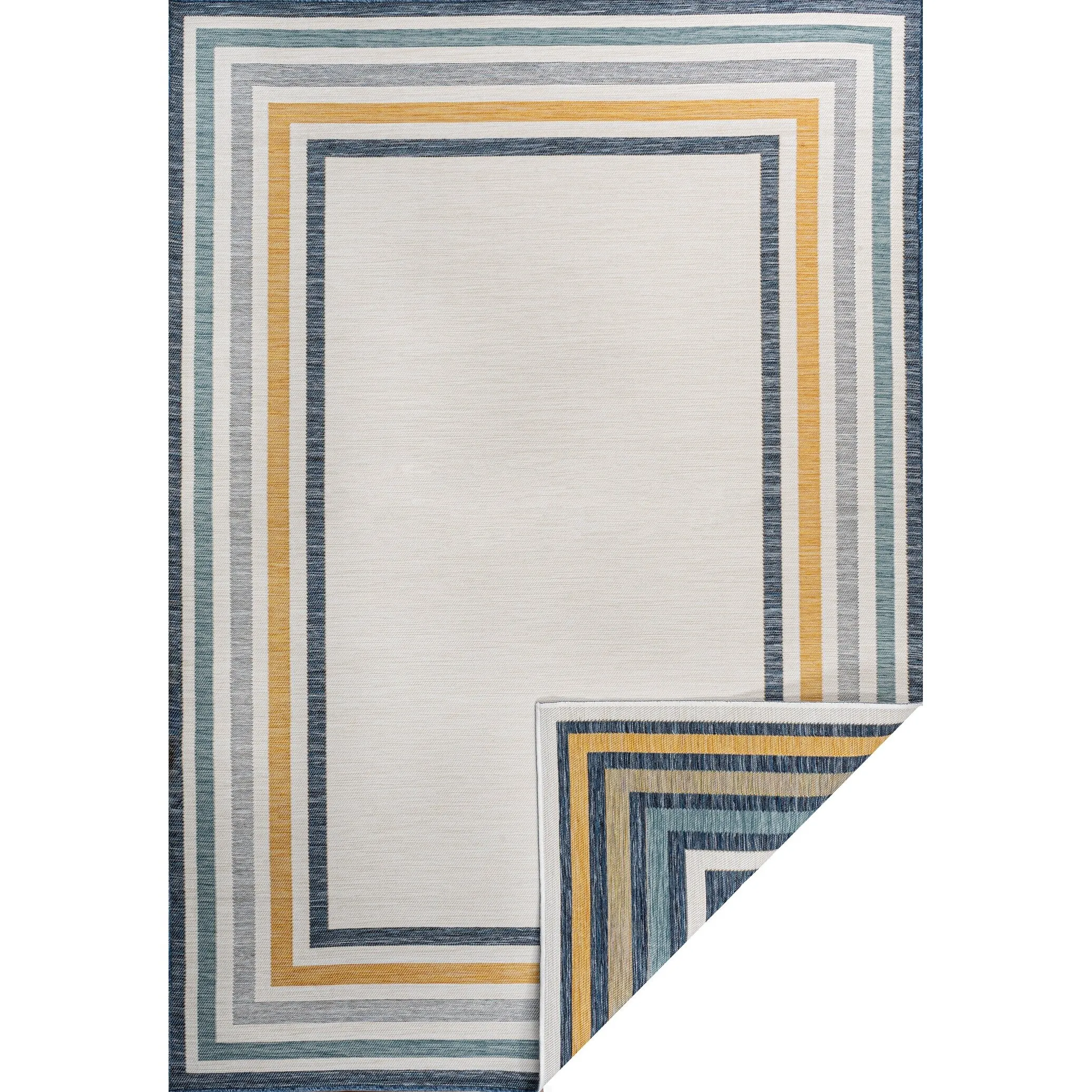JONATHAN Y Reversible Arielle Coastal Casual Palm Frond Machine-Washable Indoor/Outdoor Area Rug