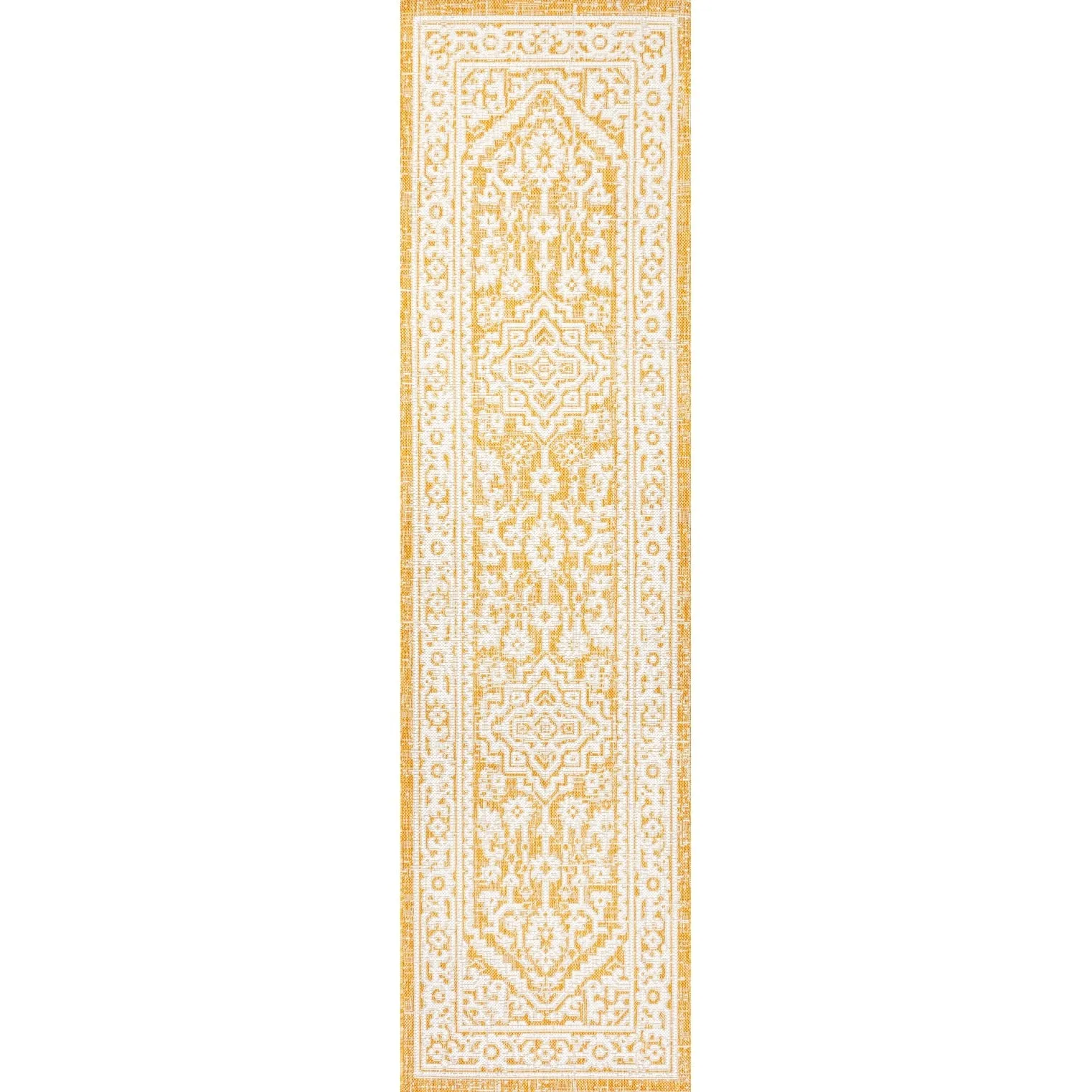 JONATHAN Y Rozetta Medallion Textured Weave Indoor/Outdoor Area Rug
