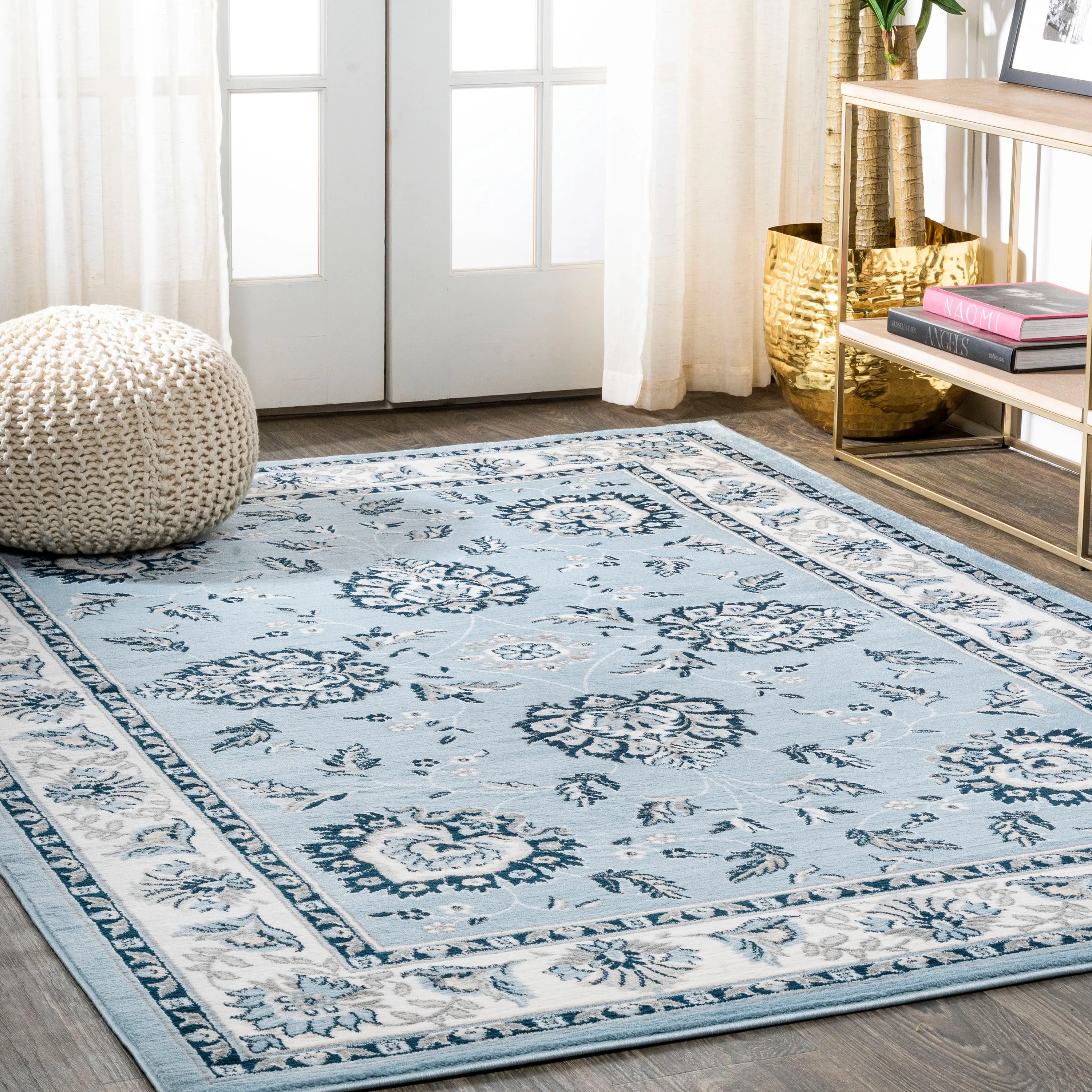 JONATHAN Y Scala French Cottage Area Rug