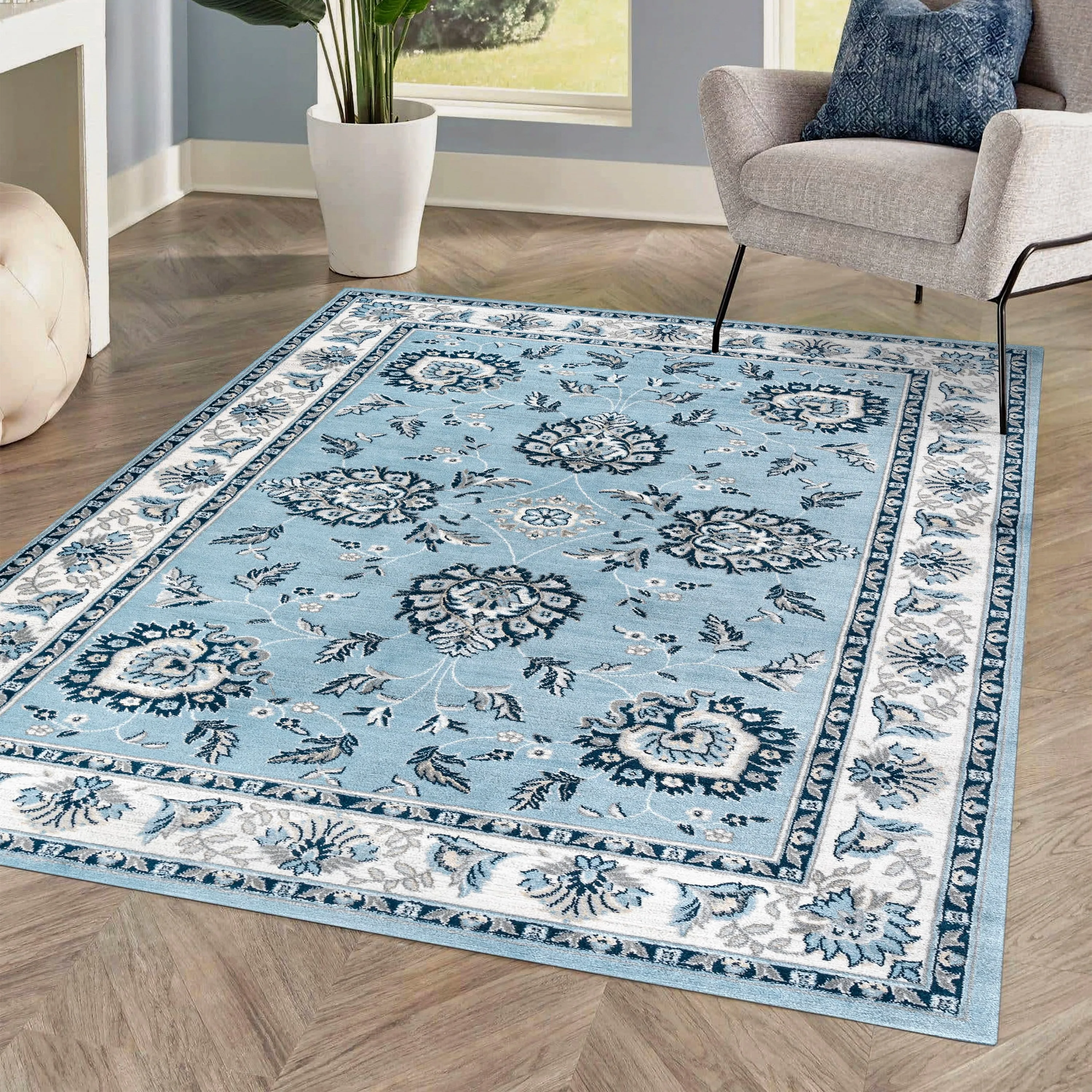 JONATHAN Y Scala French Cottage Area Rug